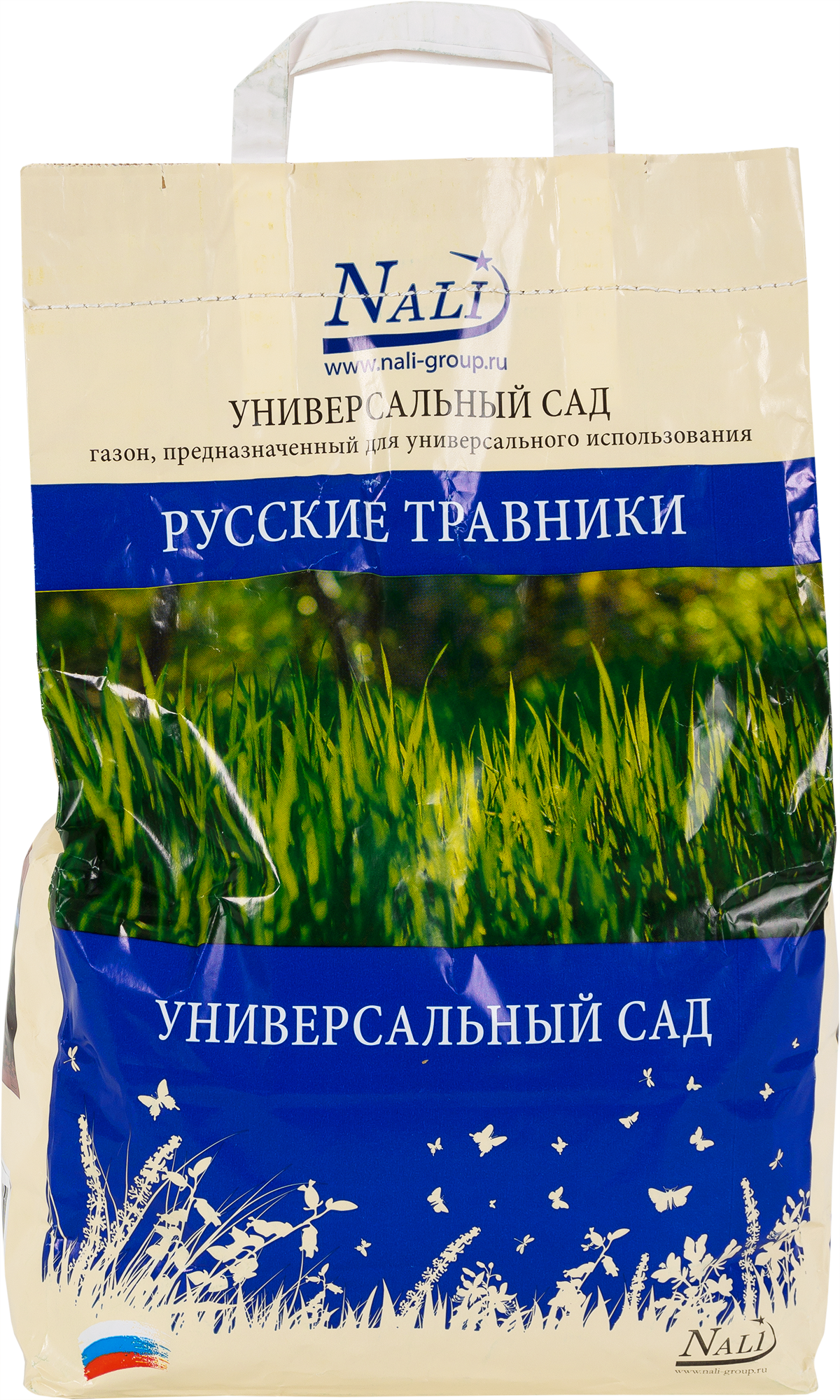 Изображение товара Семена газона Русские травники Универсальный сад 2.8 кг для красивого газона