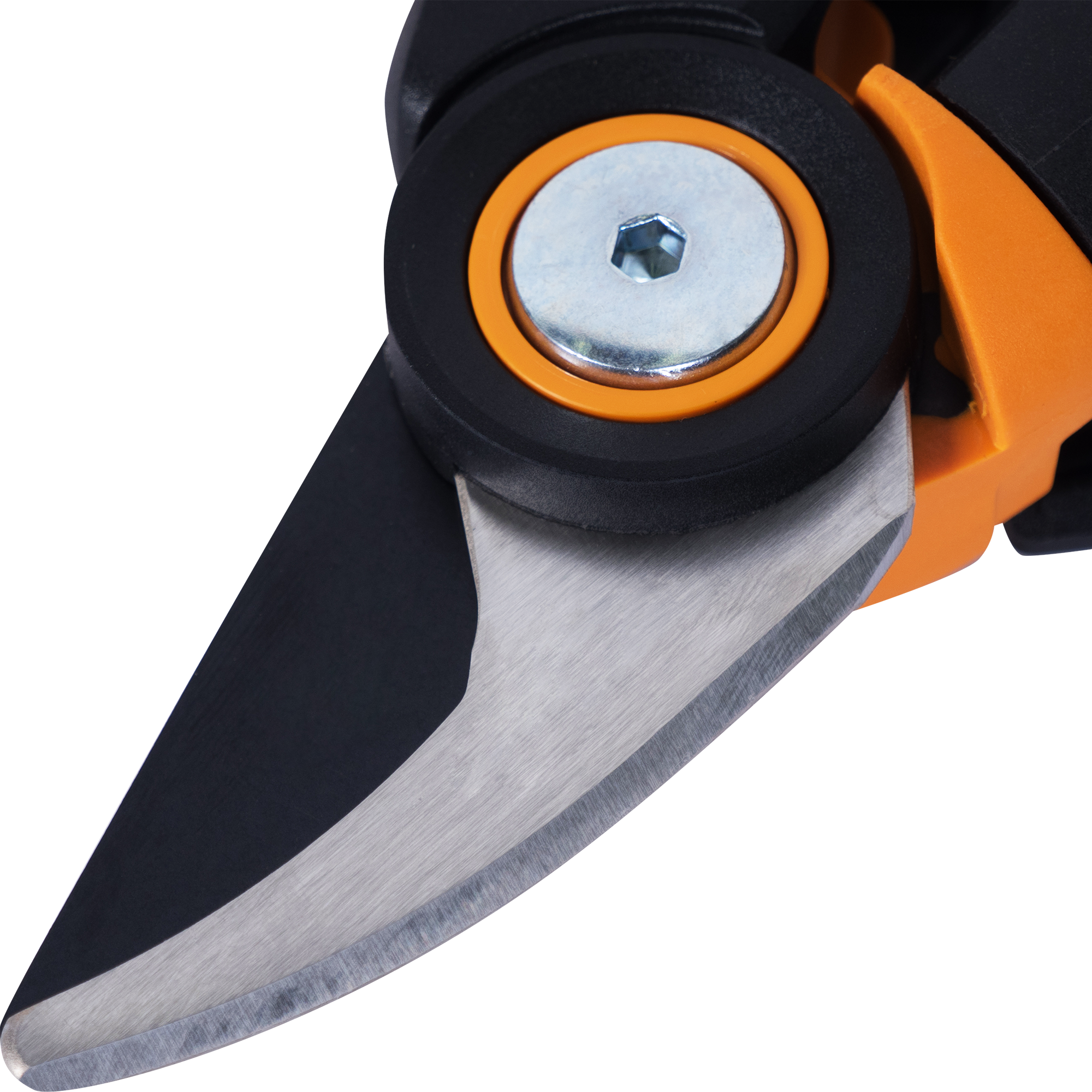 Изображение товара Секатор Power Gear FISKARS для обрезки ветвей, изогнутый лезвие Изображение товара Секатор Power Gear FISKARS для обрезки ветвей, изогнутый лезвие