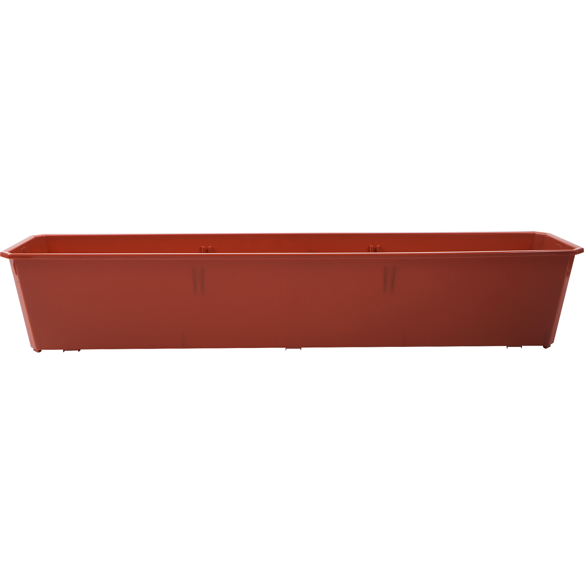 Ящик балконный Ingreen 80x17x15 см v12.5 л пластик терракотовый