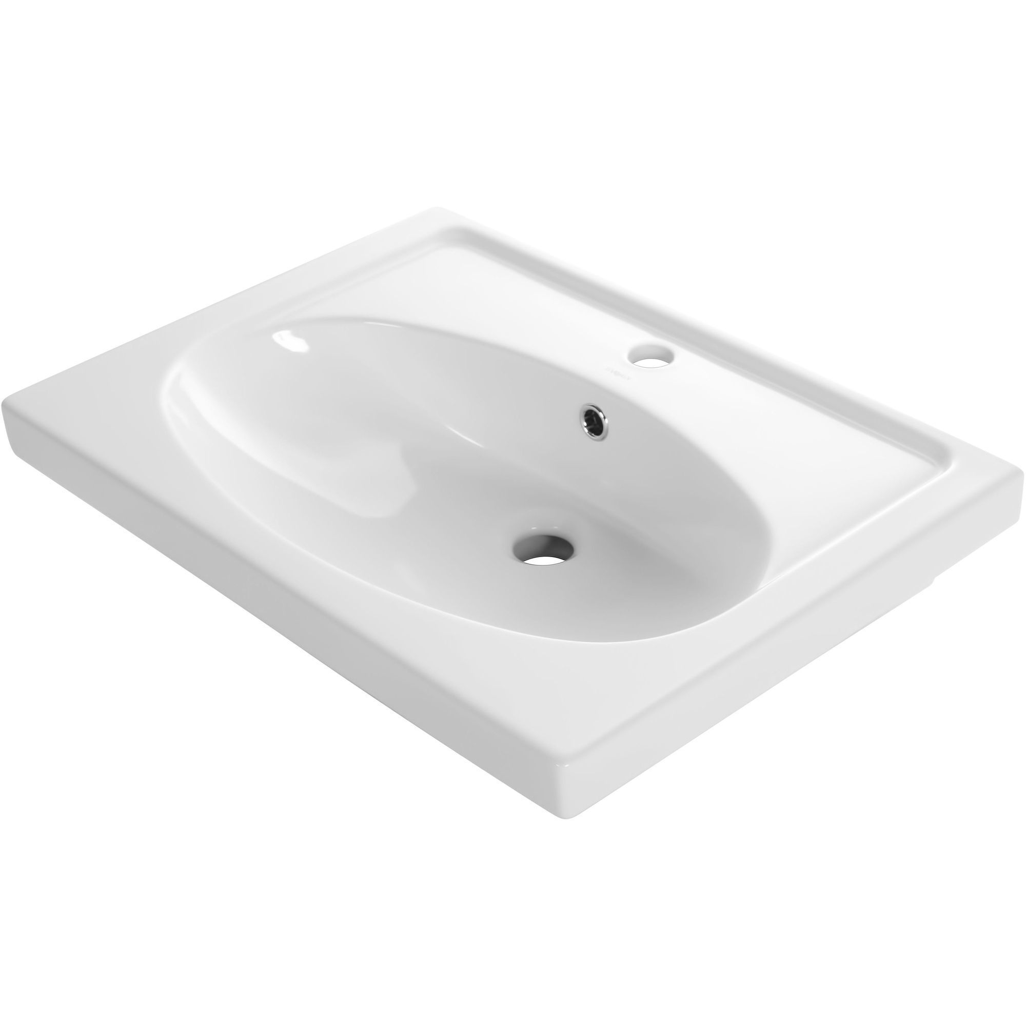 Изображение товара Раковина «Калипсо» 60 для тумбы «Eggo», квадрат, керамика