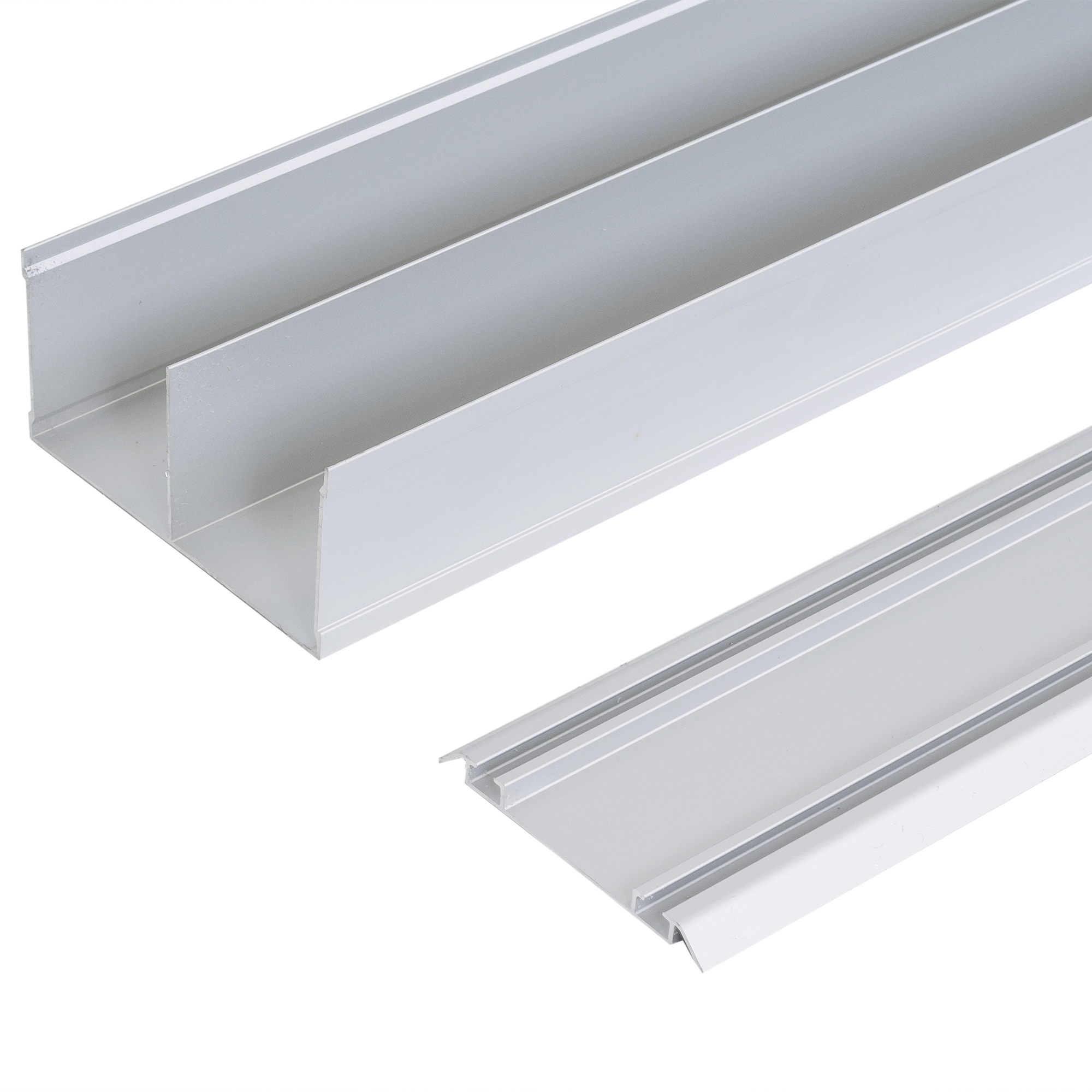 Комплект направляющих Spaceo 266.2 см цвет серебро