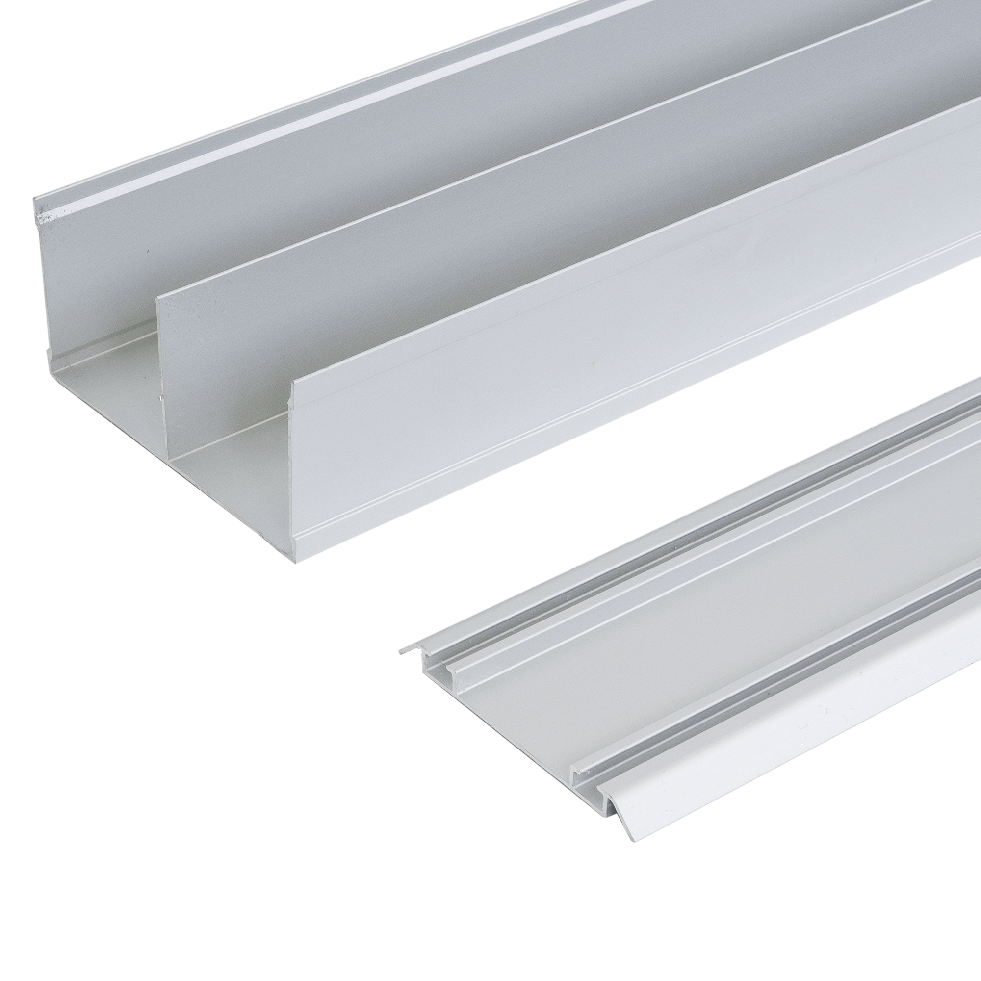 Комплект направляющих Spaceo 206.2 см цвет серебро