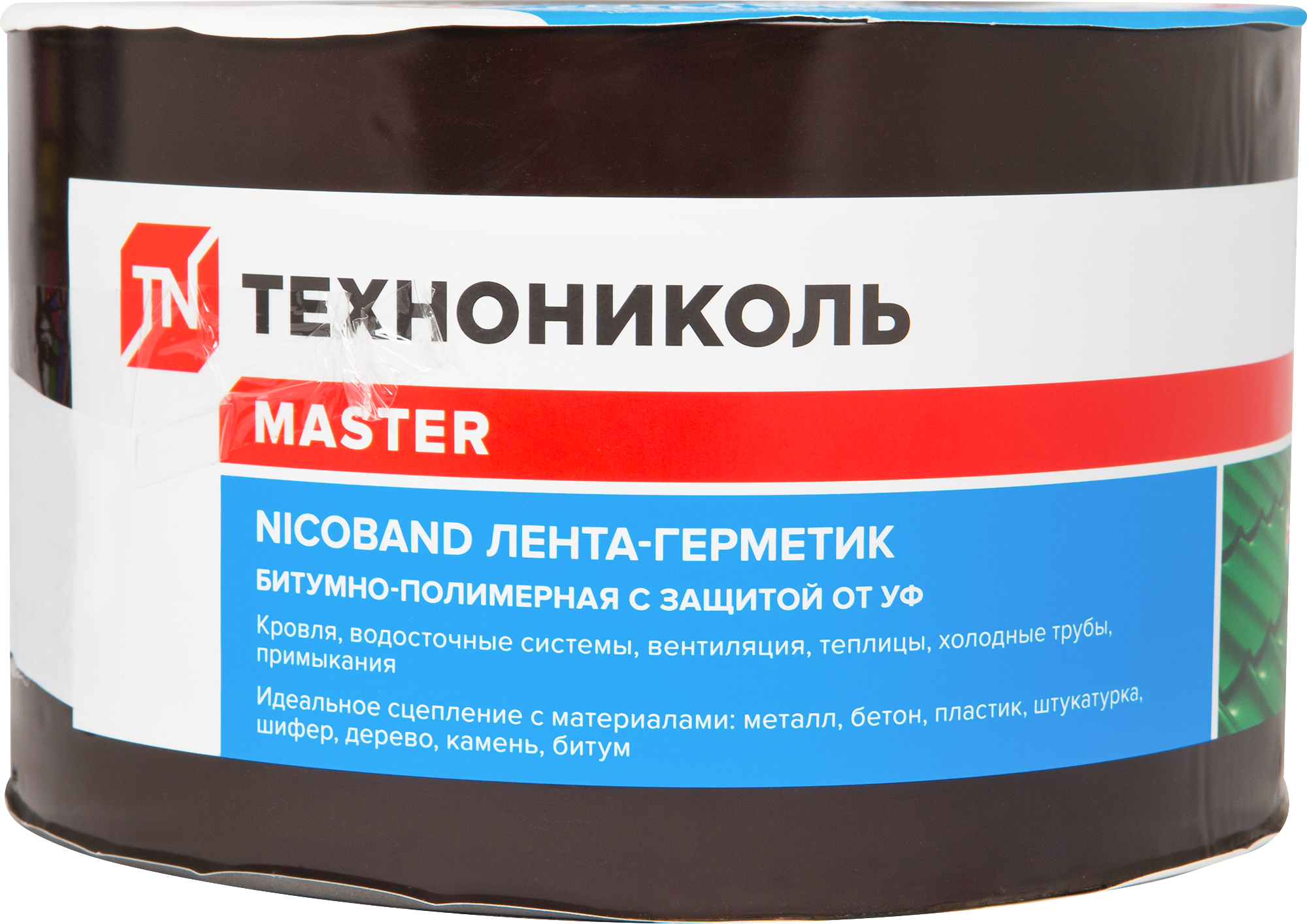 Лента-герметик Никобенд 10x0.1 м цвет коричневый
