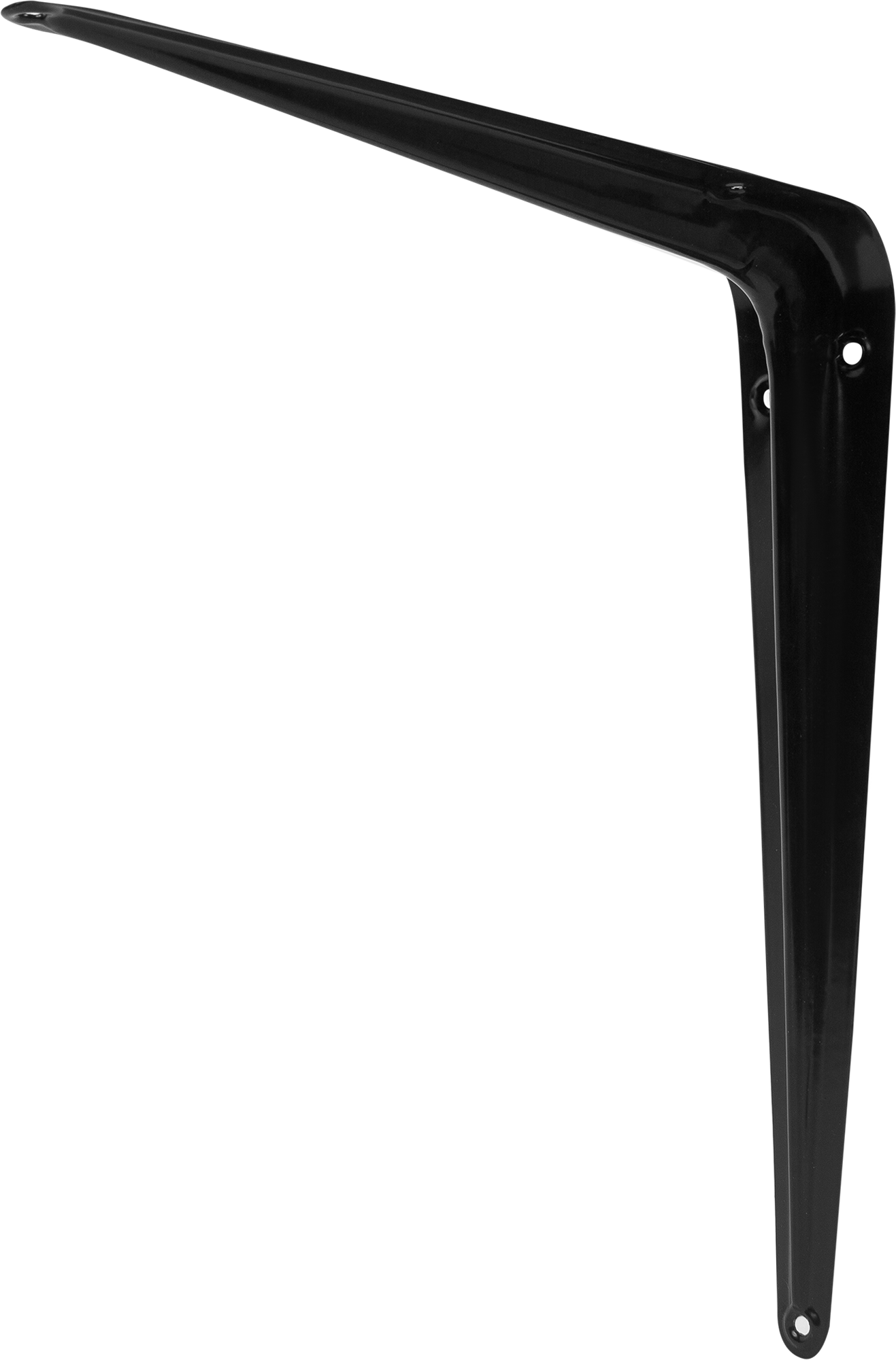 Изображение товара Кронштейн для полки Larvij Utility 25x30 см нагрузка до 10 кг металл цвет чёрный