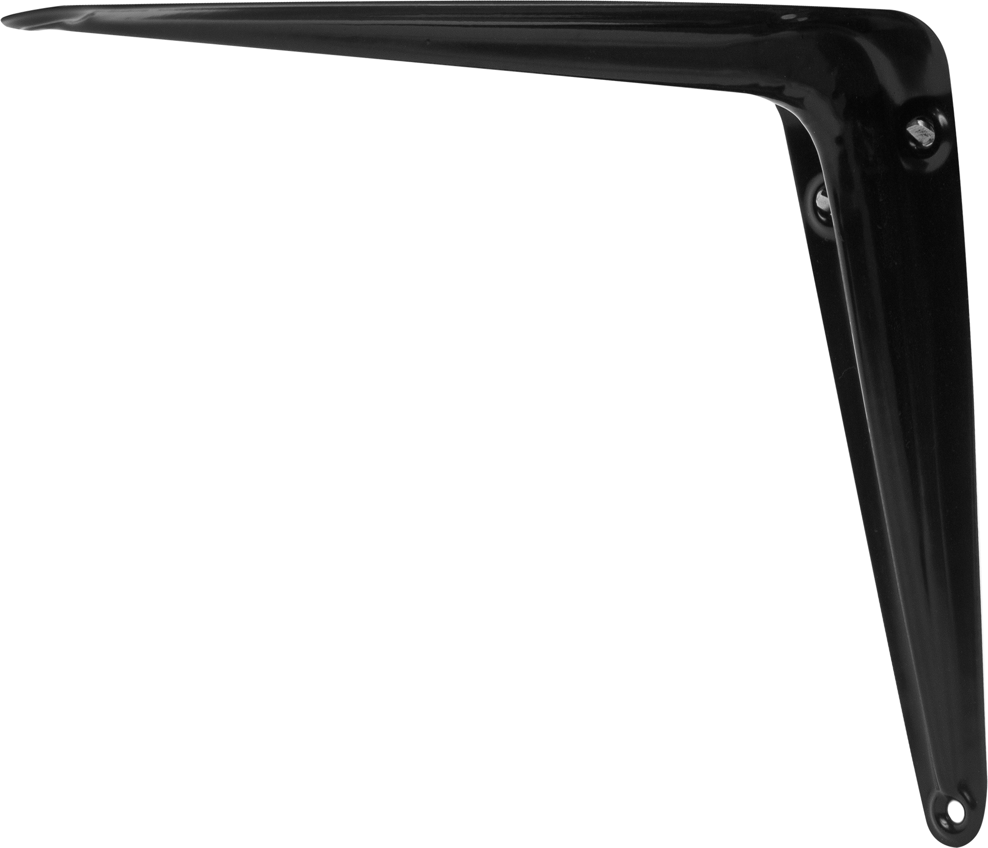 Кронштейн для полки Larvij Utility 15x20 см нагрузка до 10 кг металл цвет чёрный
