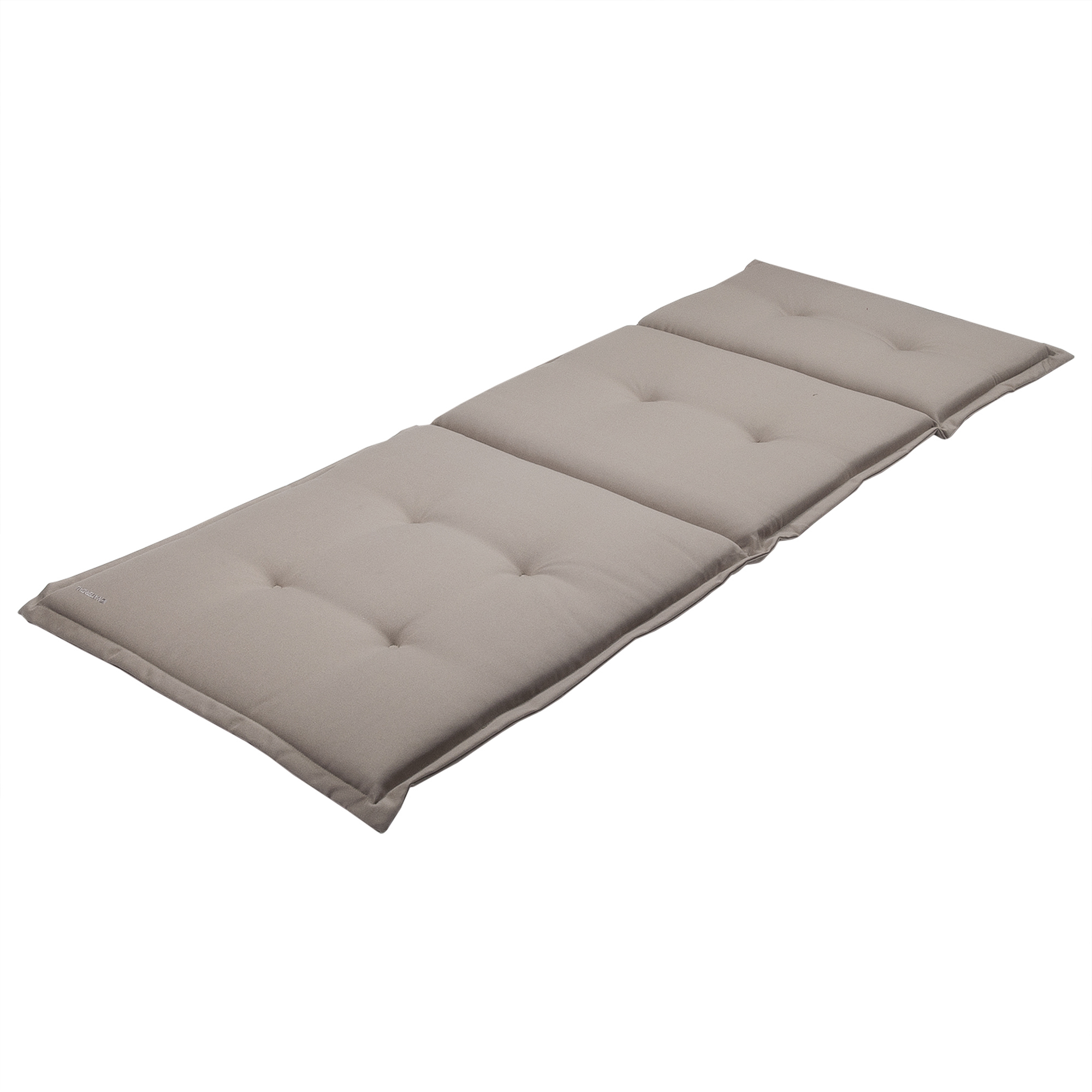 Изображение товара Подушка для шезлонга серого цвета 165х65х5 см из полиэстера с полиуретановым наполнением