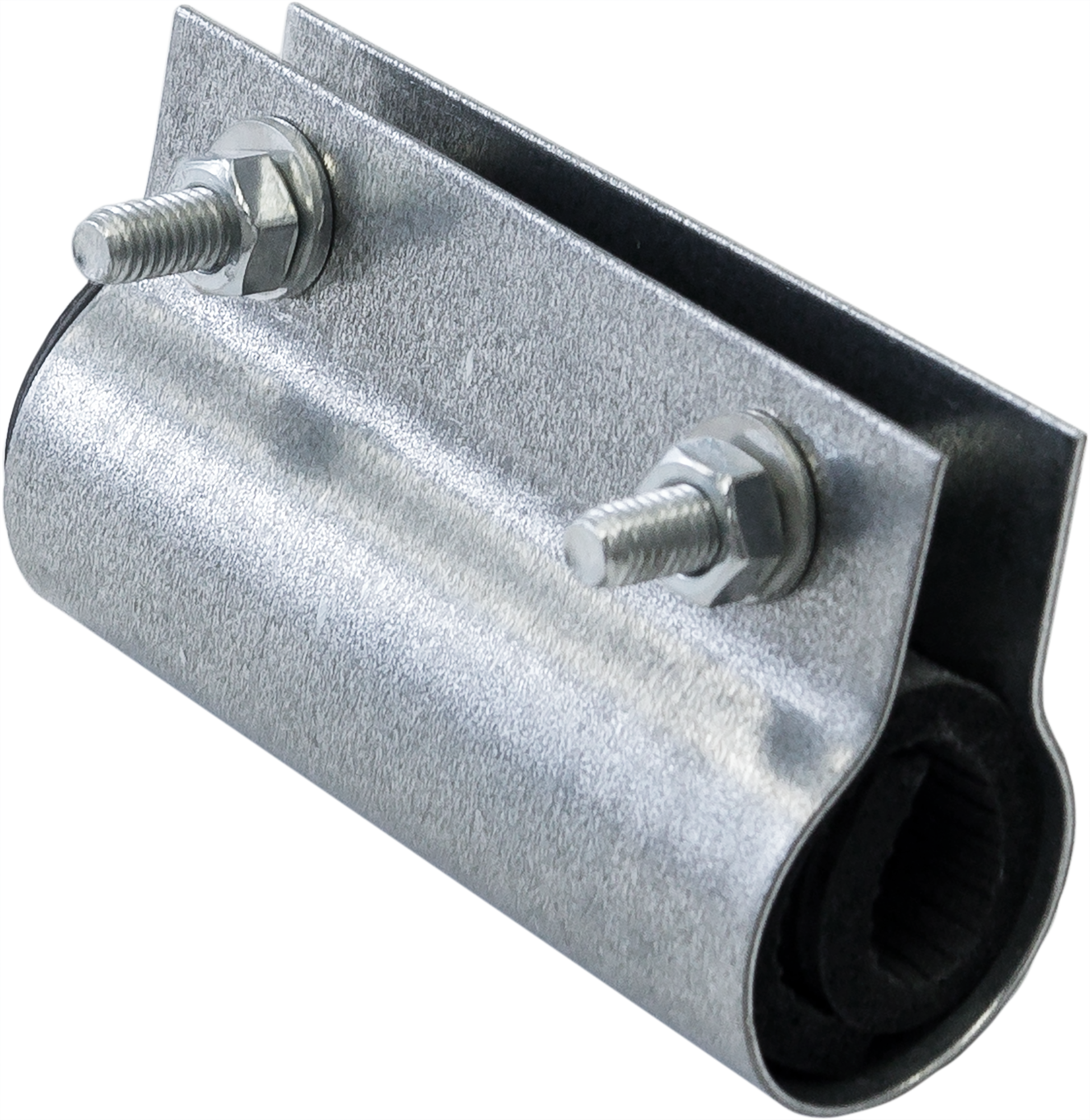 Изображение товара Хомут ремонтный для труб 3/4" сталь - надежный фиксатор для водоснабжения