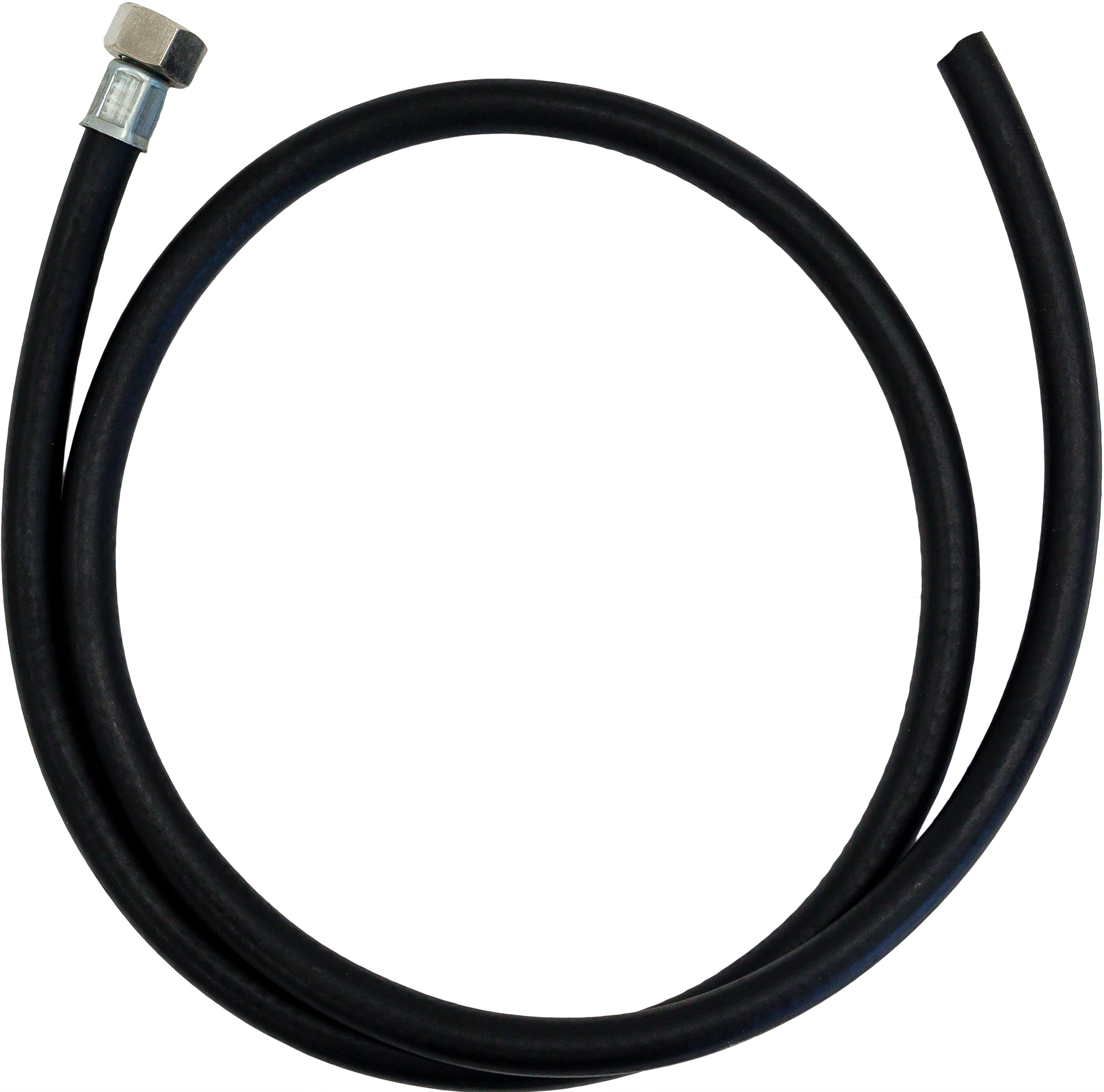 Изображение товара Шланг соединительный Vaxt для бытовых газовых приборов 1.5 м 1/2" внутренняя резьба под штуцер 10 мм резина