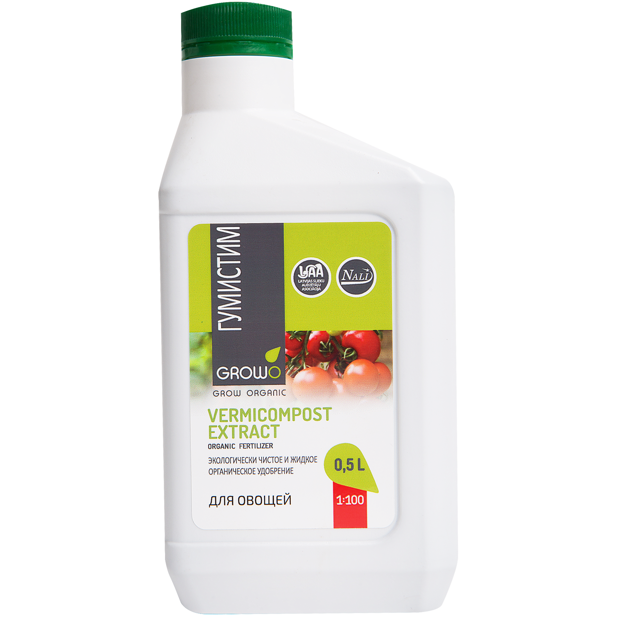 Изображение товара Удобрение вермикомпост (биогумус) Гумистим Для овощей 0.5 л