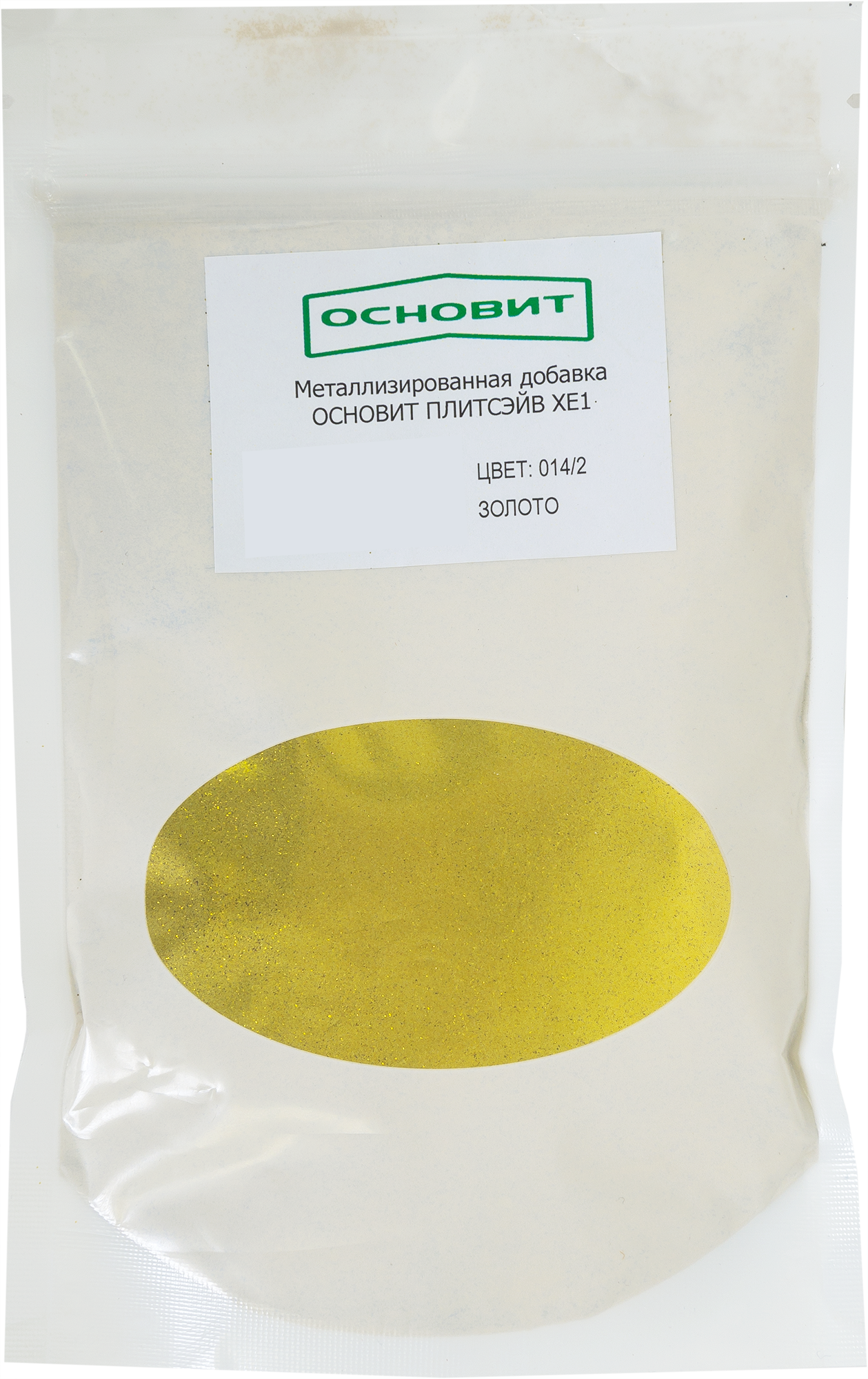 Добавка металлизированная Основит «Плитсейв» XE1 0.13 кг цвет золото