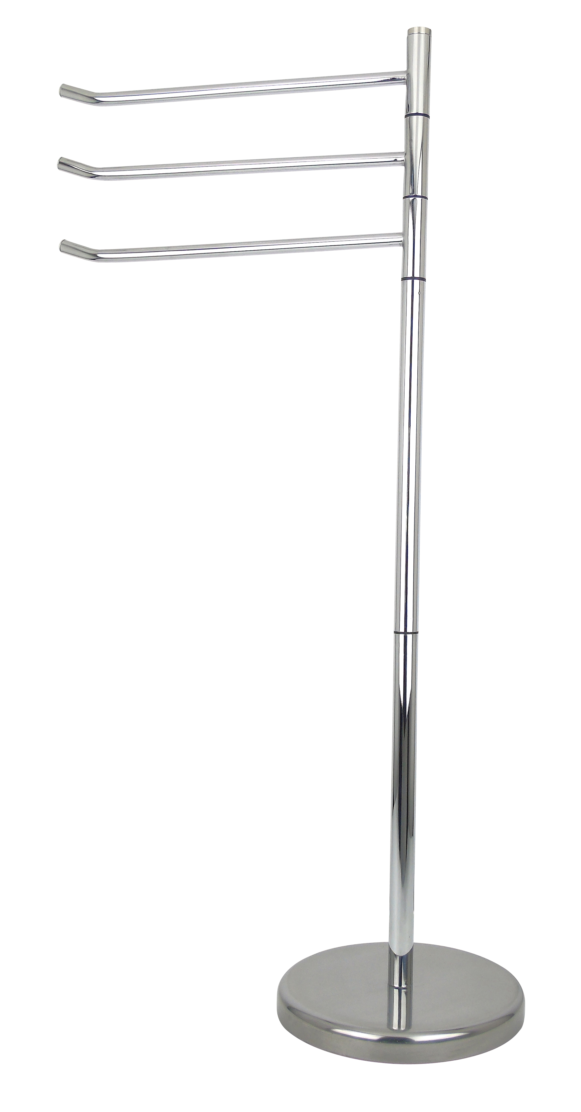 Изображение товара Стойка для полотенец Sensea напольная хромированная глянцевая 36х87 см
