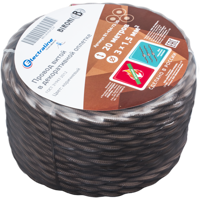 Изображение товара Ретро провод Electraline 3x1.5 20 м ГОСТ коричневый текстильный кабель