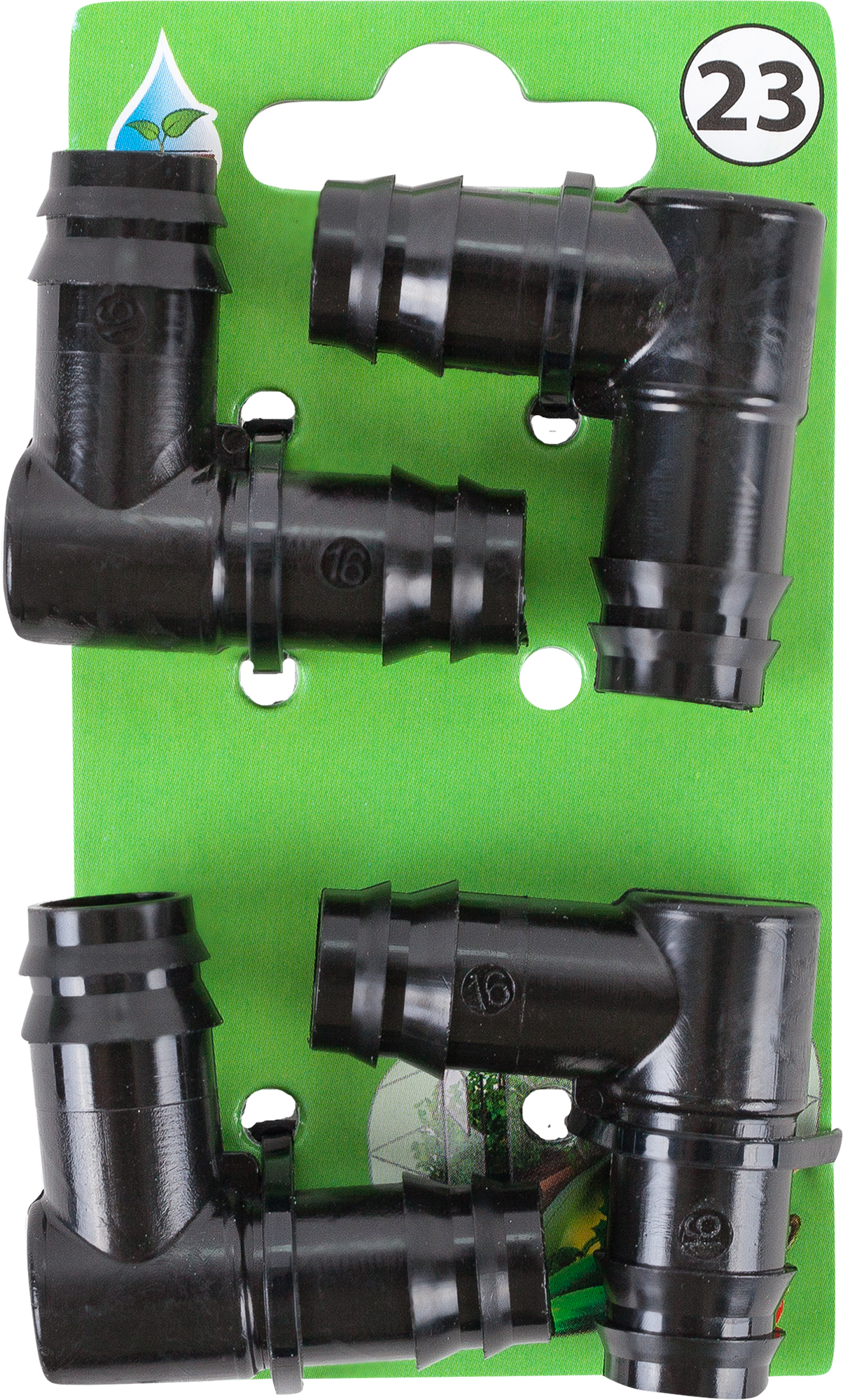 Изображение товара Угол для ПНД трубки BOUTTE , внешний ø16 мм, 4 шт. №23