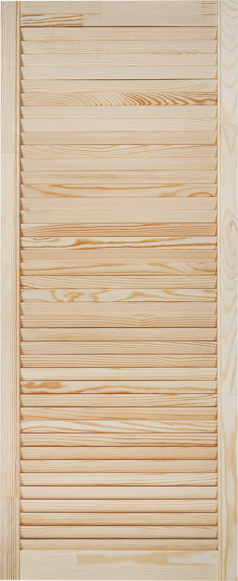 Дверка жалюзийная 1205x494x20 мм хвоя сорт А