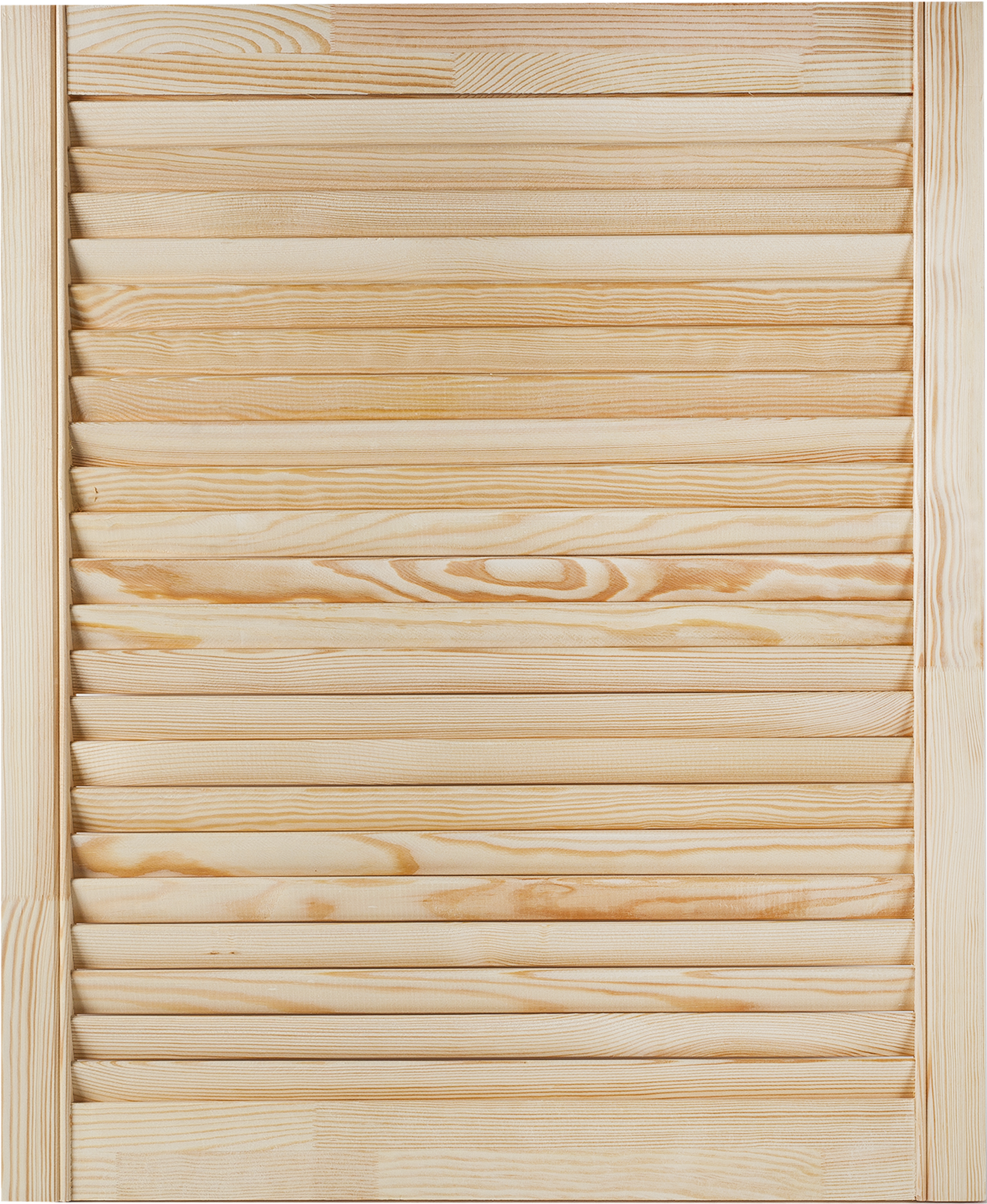 Дверка жалюзийная 715x594x20 мм хвоя сорт А