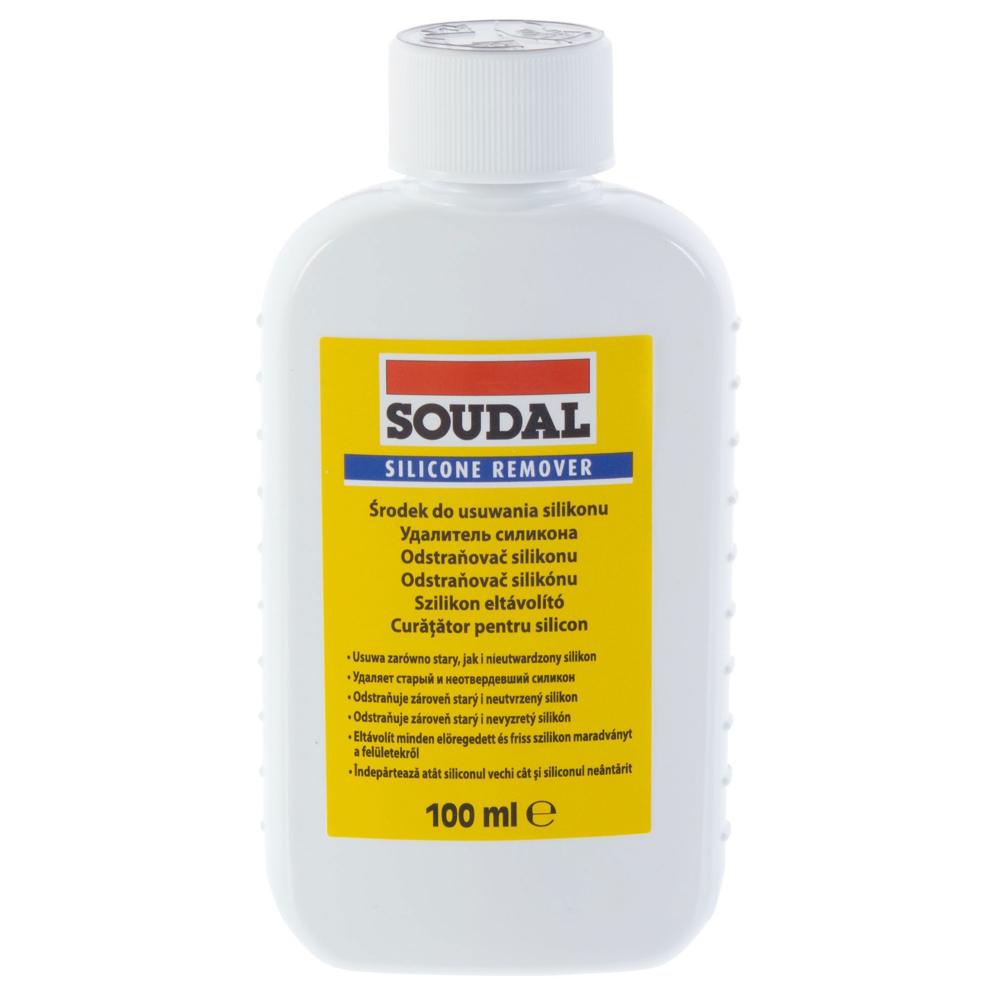 Изображение товара Удалитель силикона Soudal 0.1 л Изображение товара Удалитель силикона Soudal 0.1 л