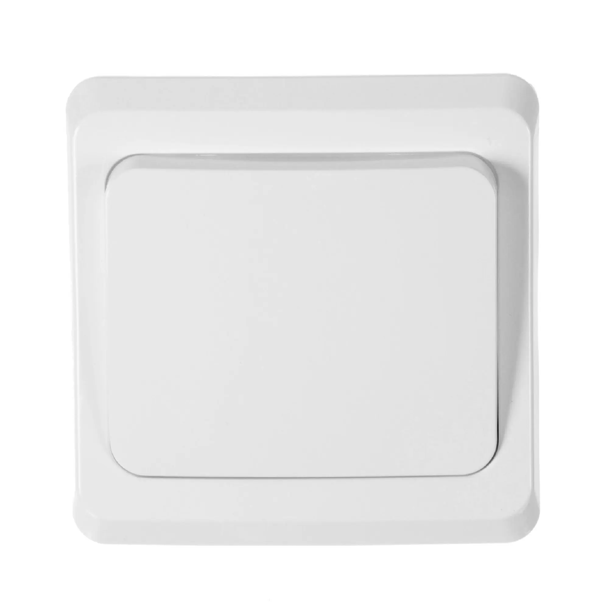 Выключатель встраиваемый Systeme Electric Этюд 1 клавиша, цвет белый