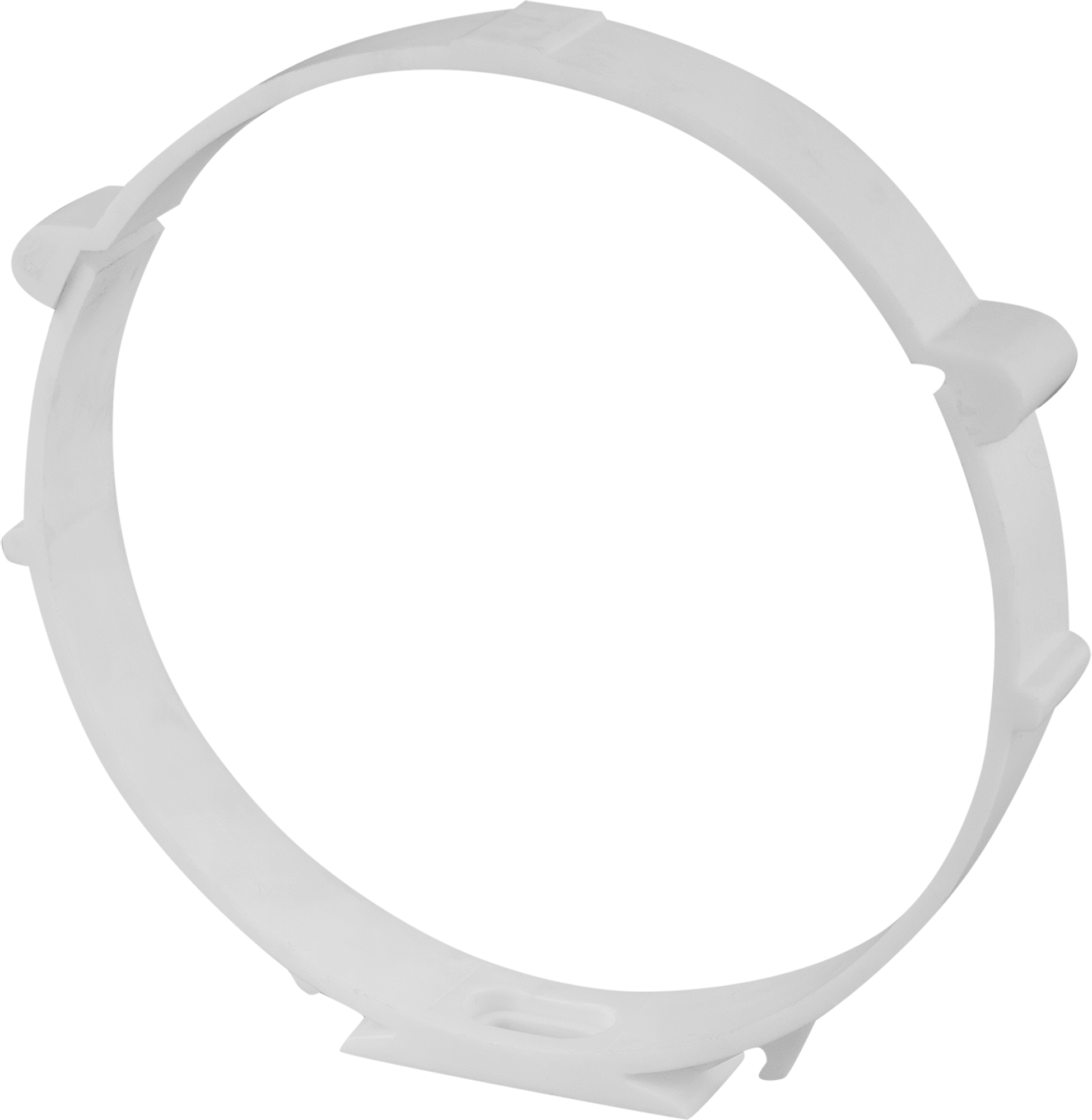 Изображение товара Крепление для круглых воздуховодов D125 мм из пластика для вентиляции Россия