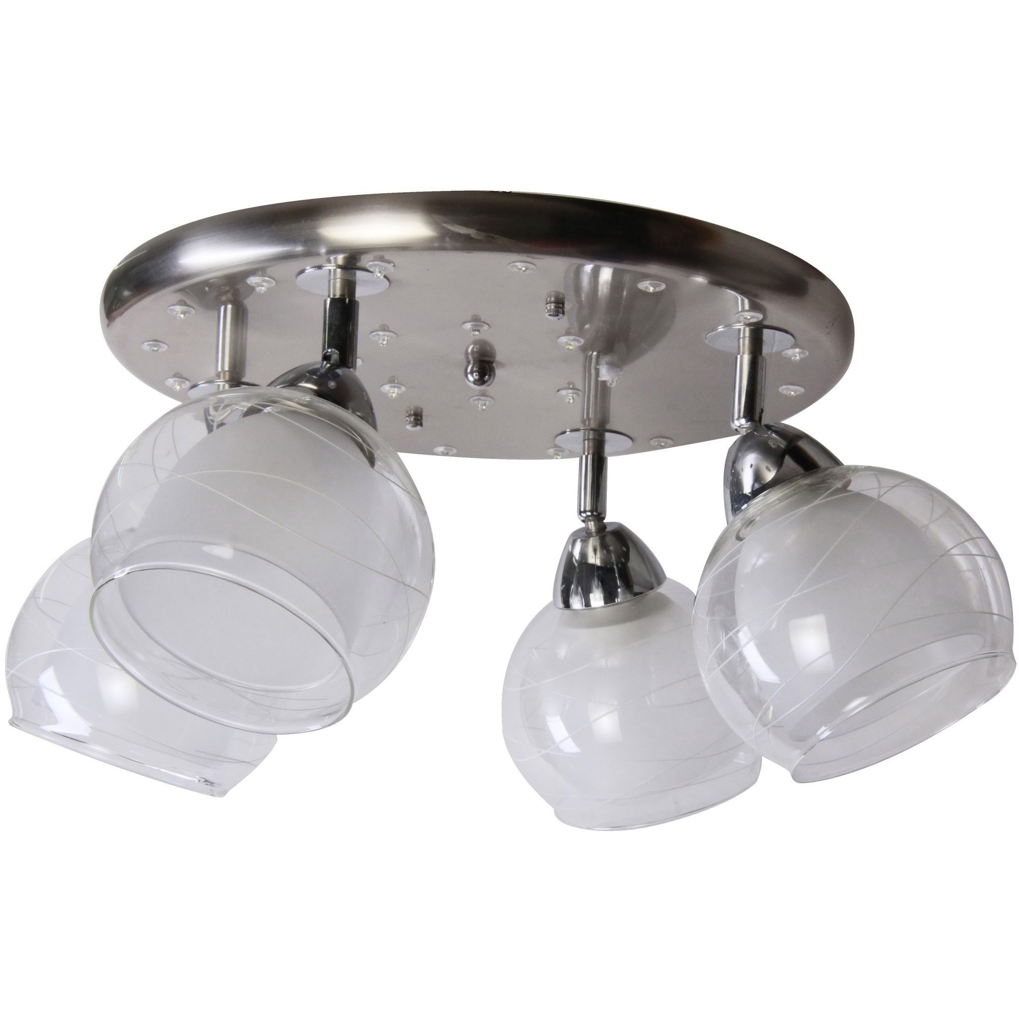 Изображение товара Люстра Итака 4xE27x60 Вт, LED, цвет хром Изображение товара Люстра Итака 4xE27x60 Вт, LED, цвет хром