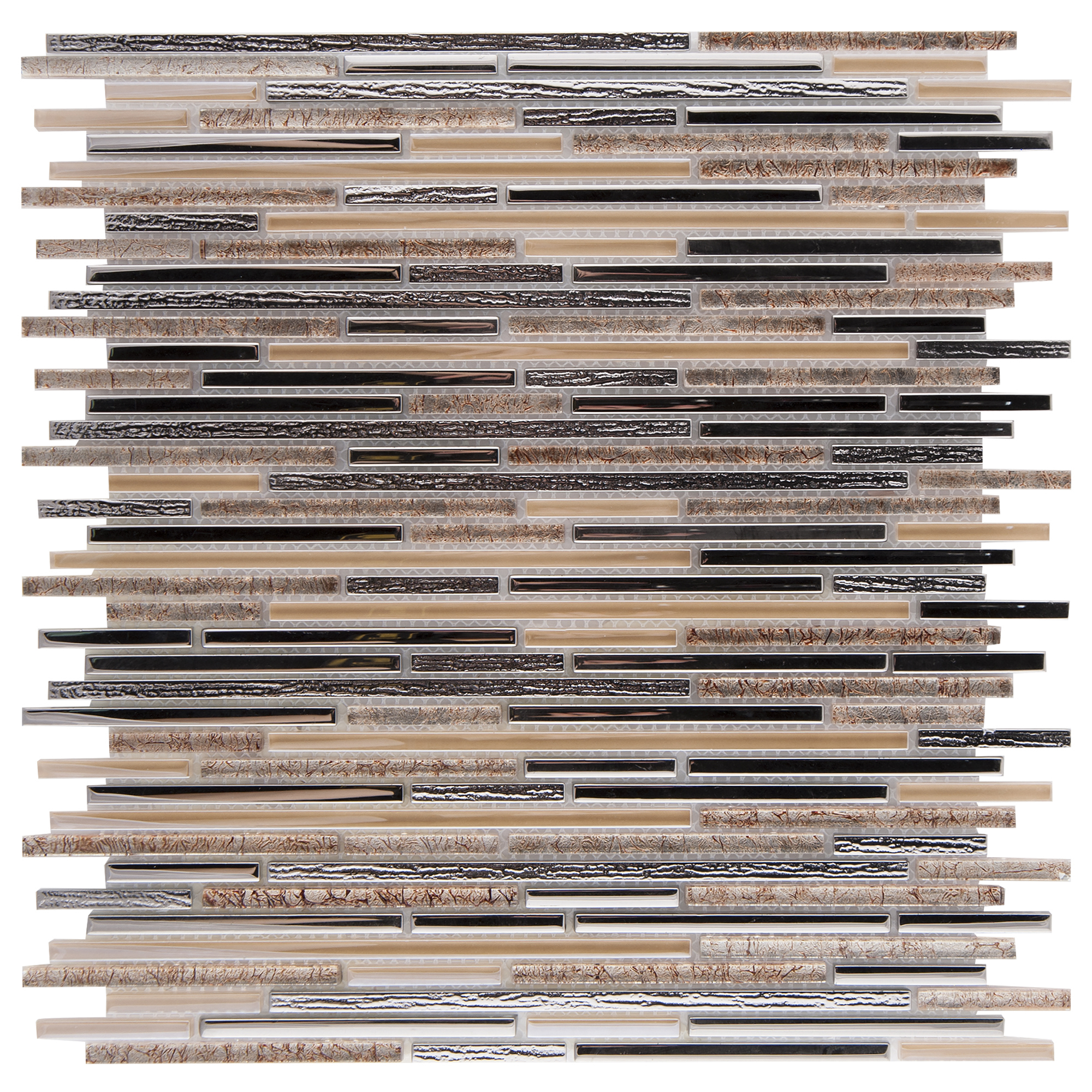 Изображение товара Мозаика Artens стекло коричневая 32.4х31.8 см для декоративной отделки