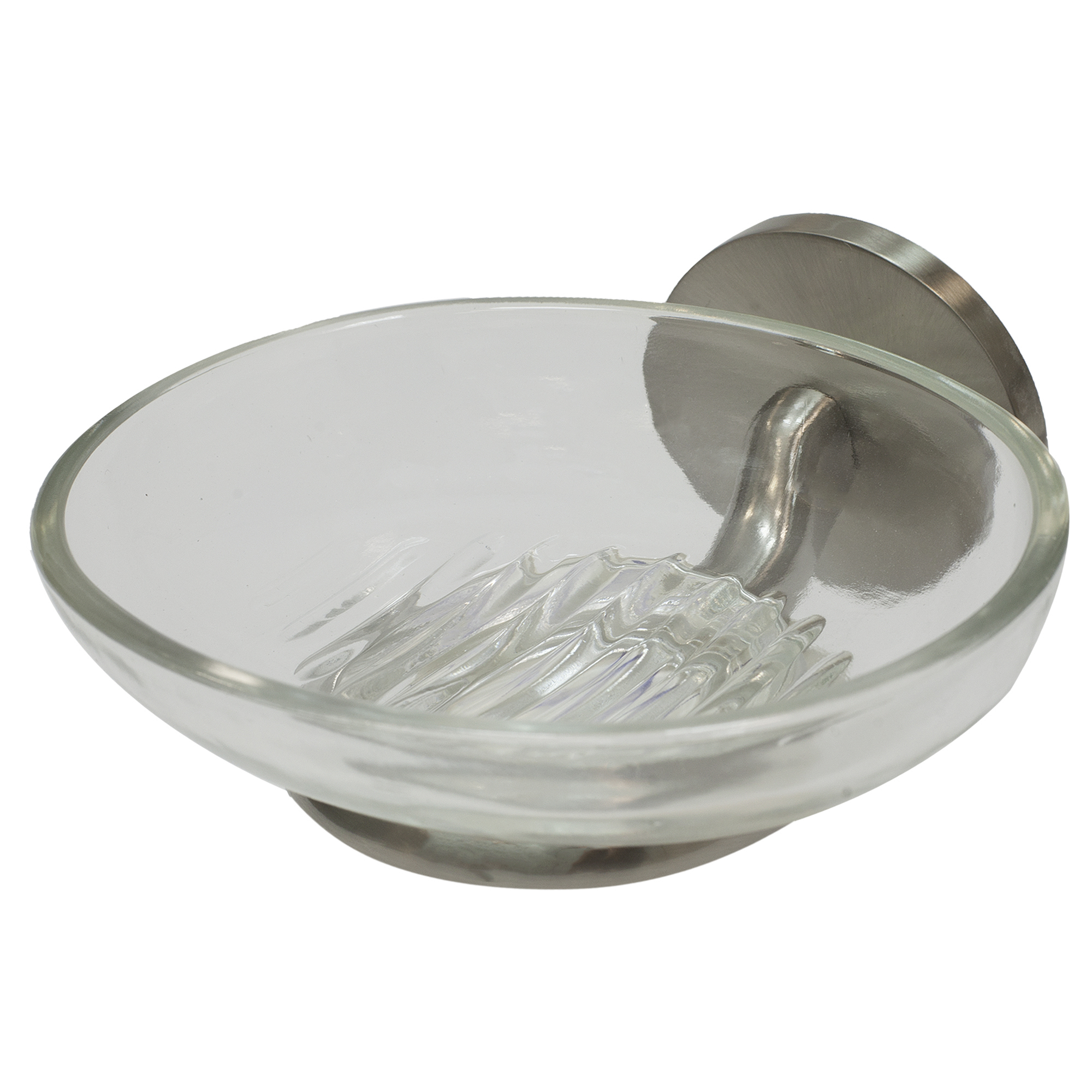 Изображение товара Мыльница подвесная «Mosaic» стекло цвет прозрачный