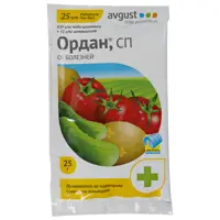 Изображение товара Средство "Ордан" от болезней растений 25 г - защита и профилактика инфекций