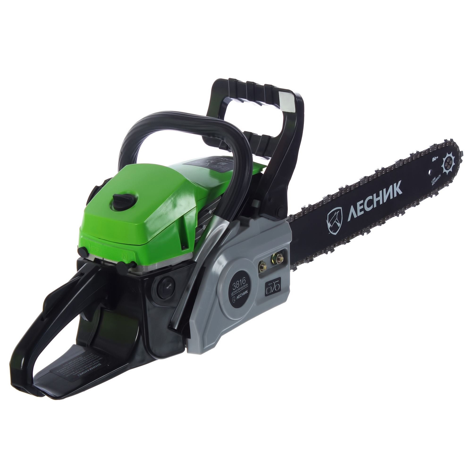 Изображение товара Пила бензиновая цепная Лесник 3816 с длиной шина 40 см