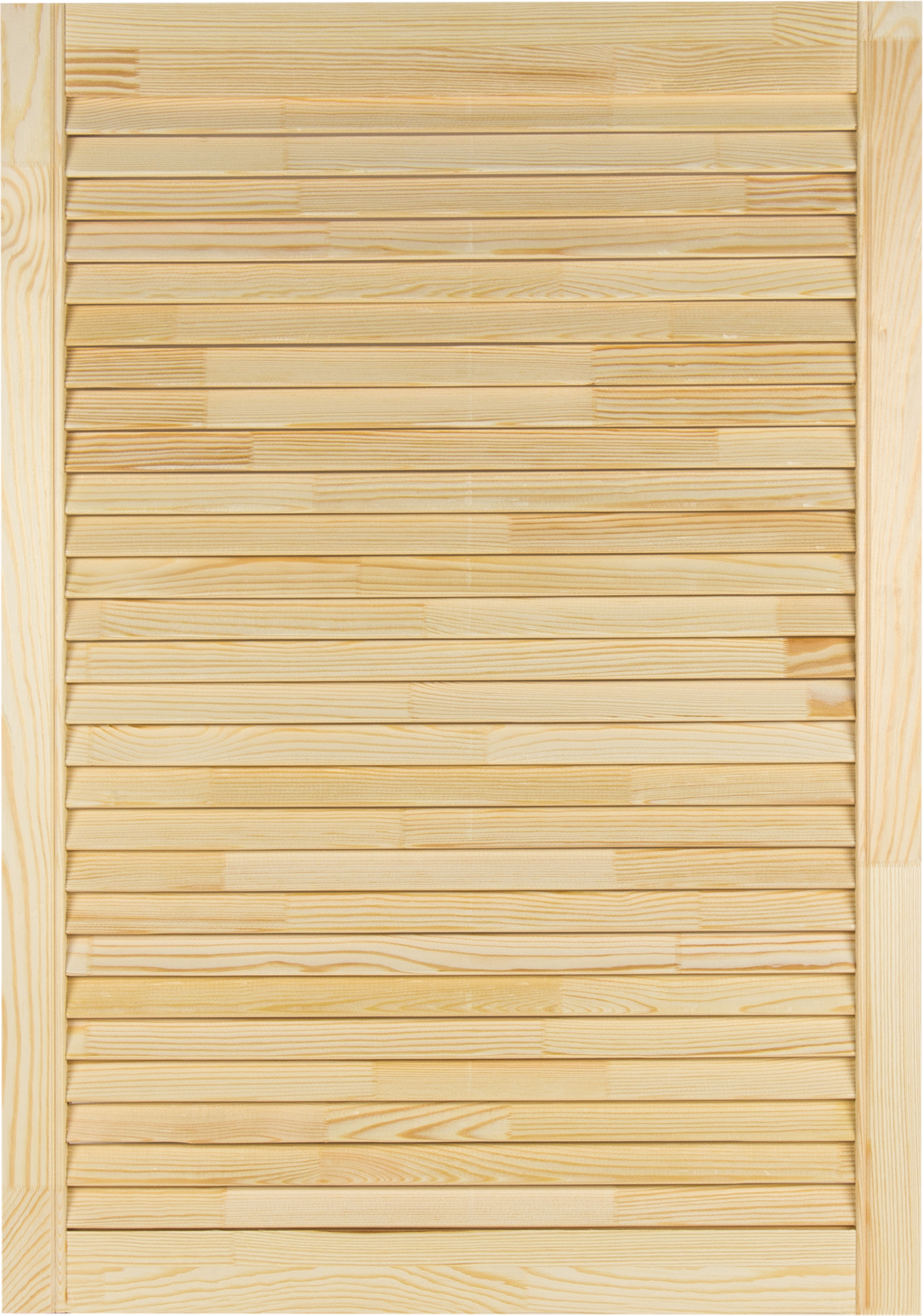 Дверка жалюзийная 850x594x20 мм хвоя сорт А