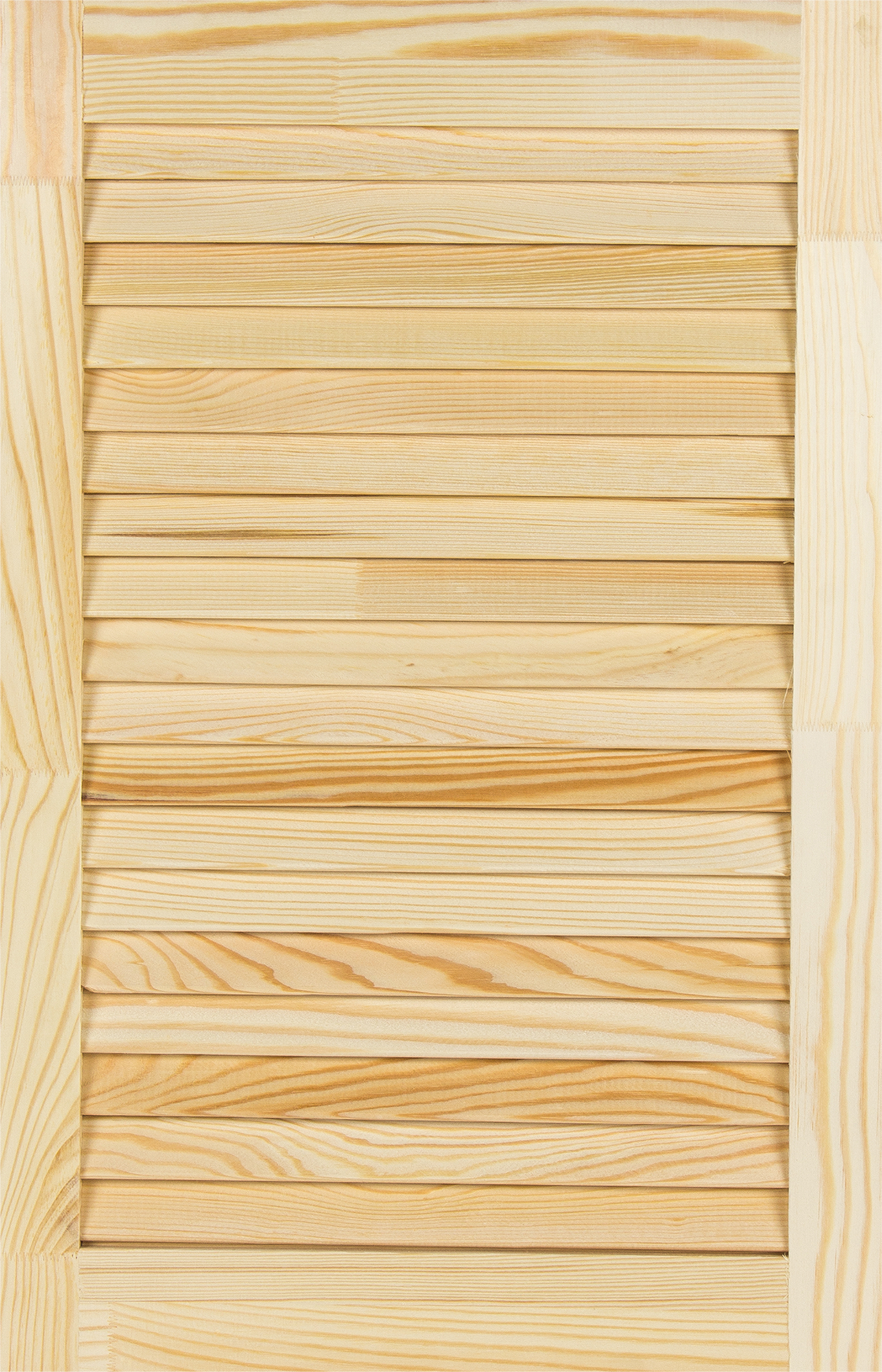 Изображение товара Жалюзийная дверка 605x394x20 мм из хвои сорта А