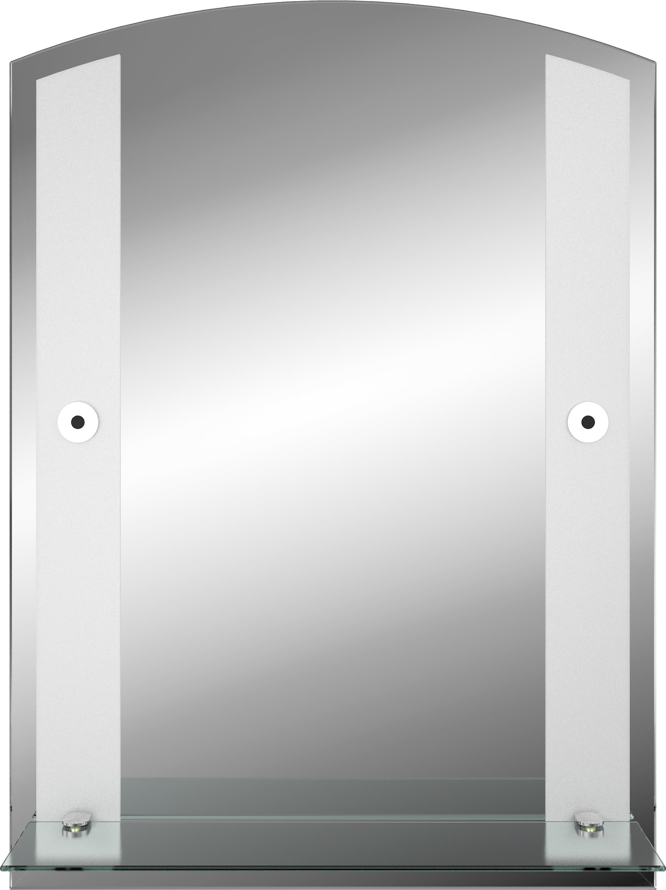 Изображение товара Зеркало «Лучано» с полкой 50 см