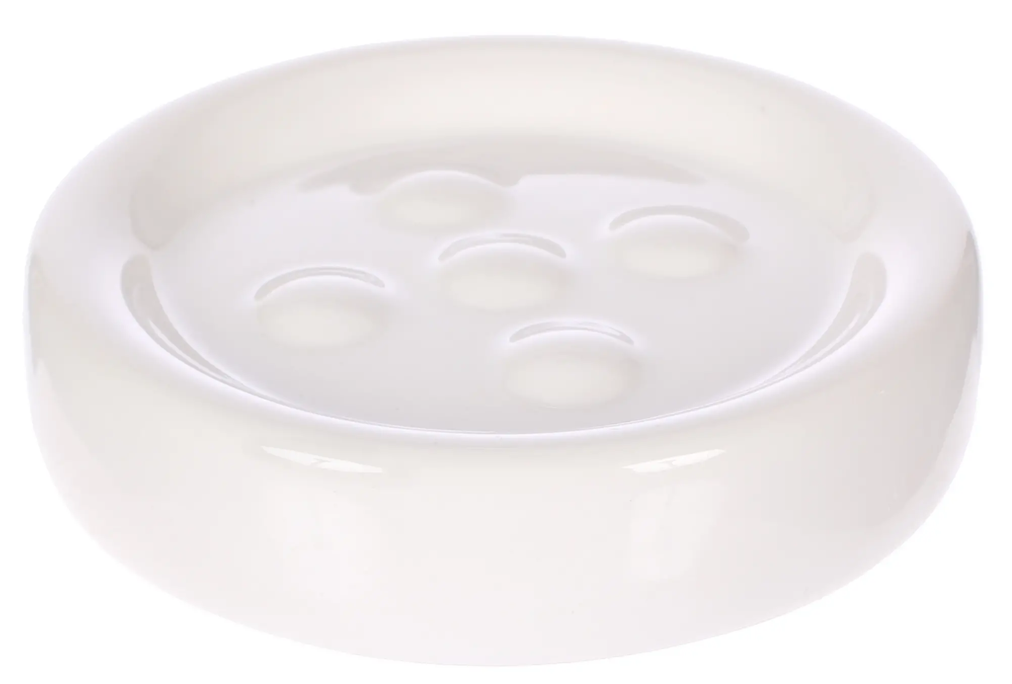 Изображение товара Мыльница настольная Sensea Essential керамика цвет белый