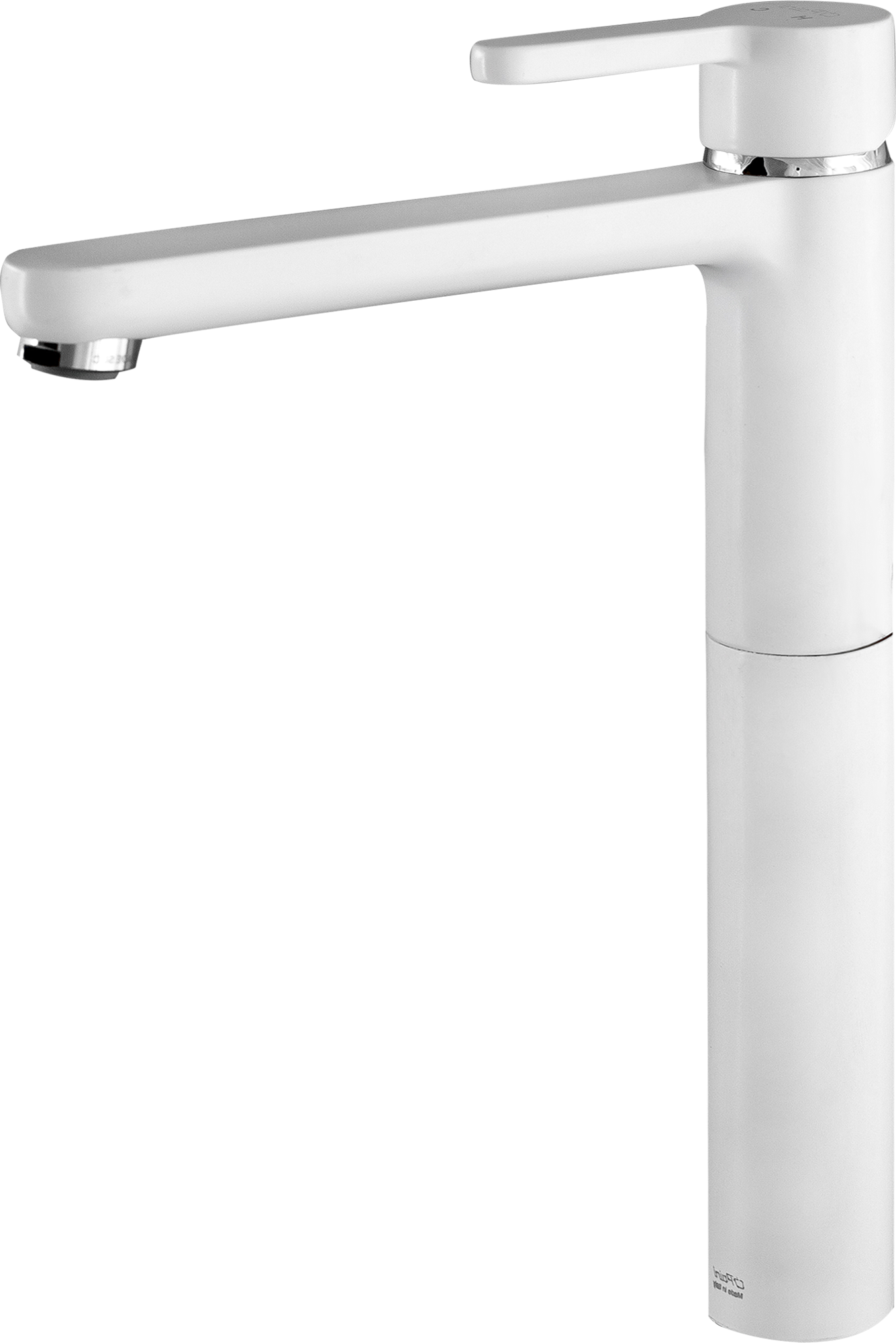 Изображение товара Смеситель для раковины Arena, высокий излив, цвет белый