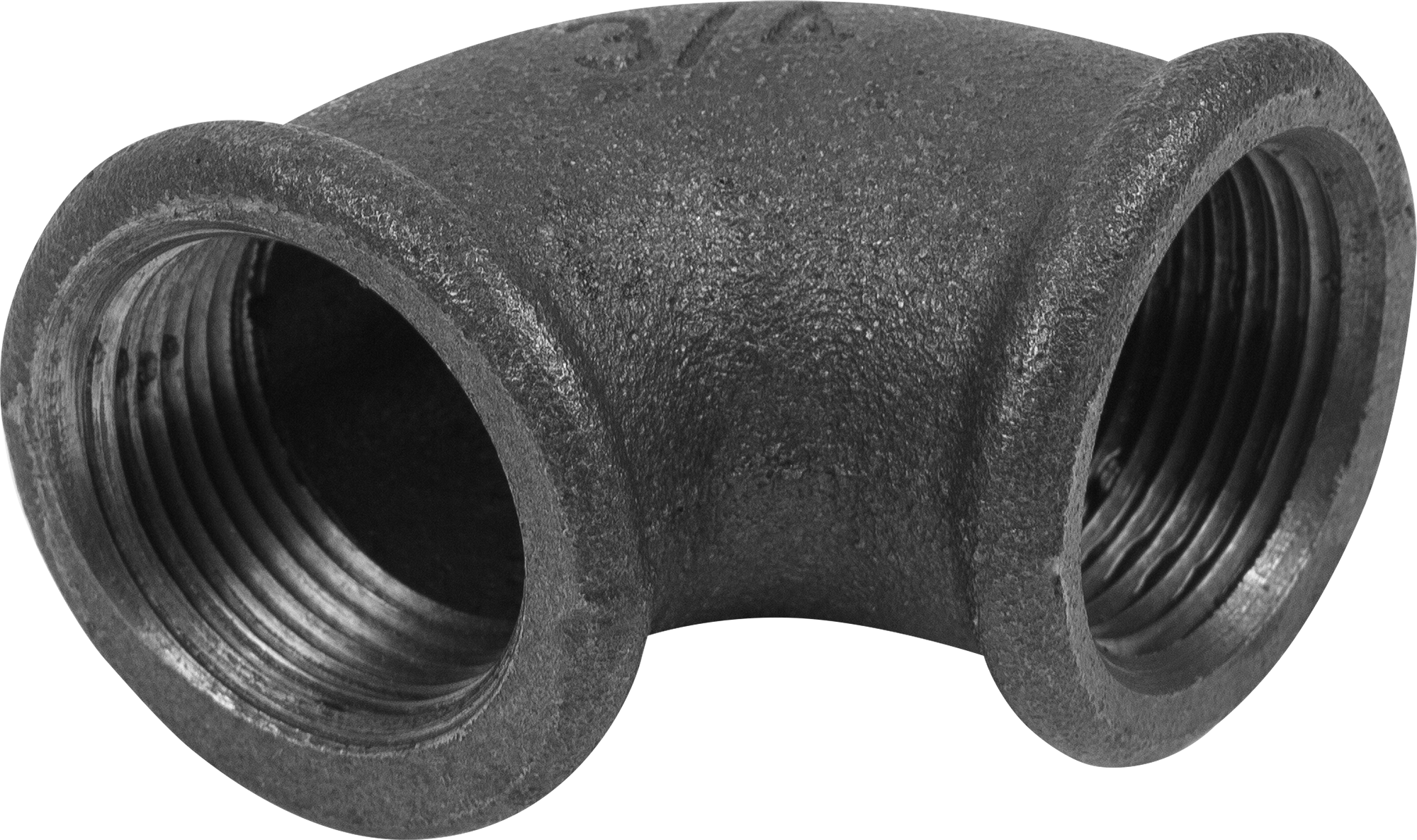 Изображение товара Угол 90° 3/4"x3/4" ВР чугунный черный