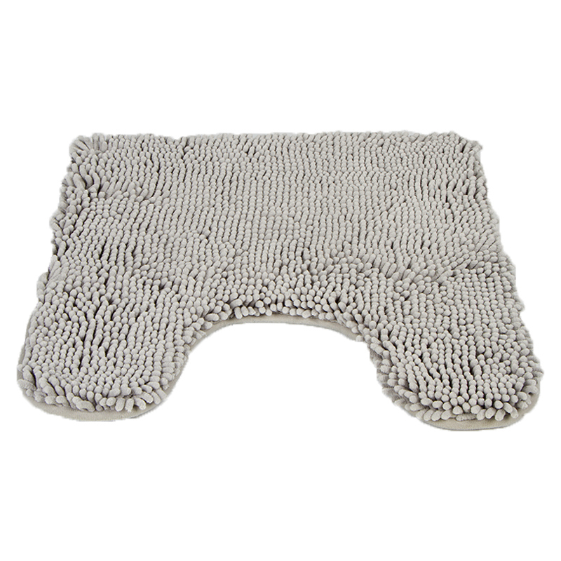 Изображение товара Коврик для туалета Cingolo, 50х50, полиэстер, цвет серый