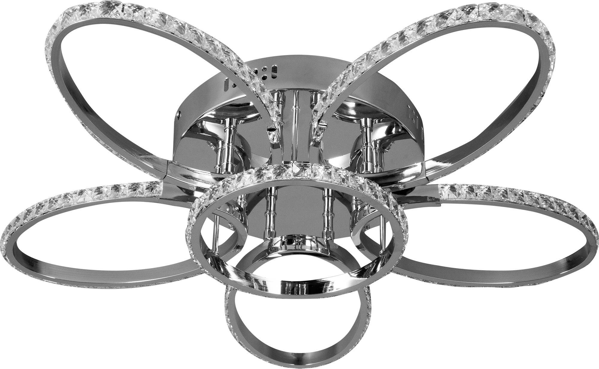 Изображение товара Люстра потолочная Eurosvet Soul 90098/6 светодиодная хром