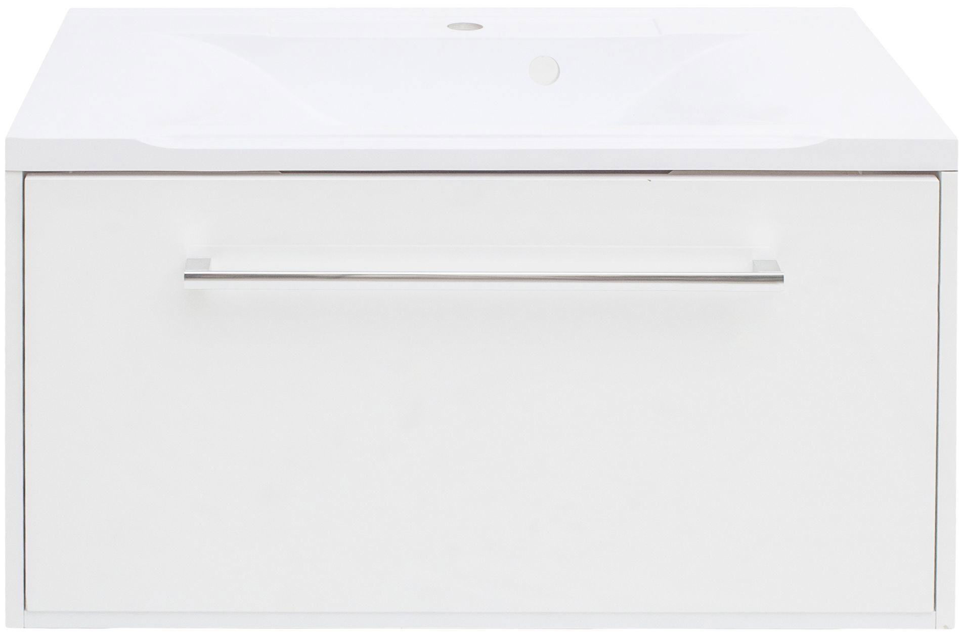 Изображение товара Тумба под раковину подвесная Мерида 80 см цвет белый