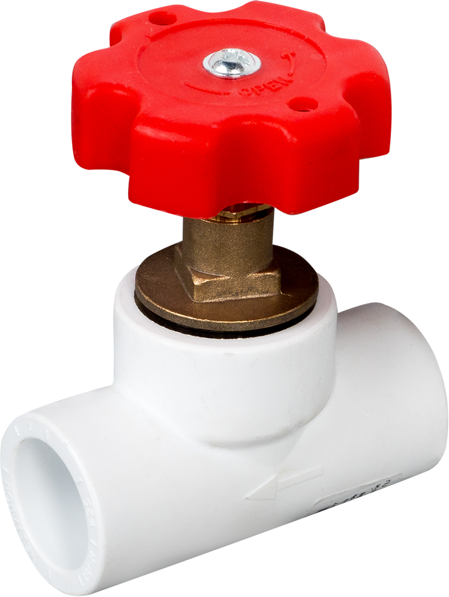 Изображение товара Вентиль запорный PN20 25x25 мм из полипропилена от РОСТерм