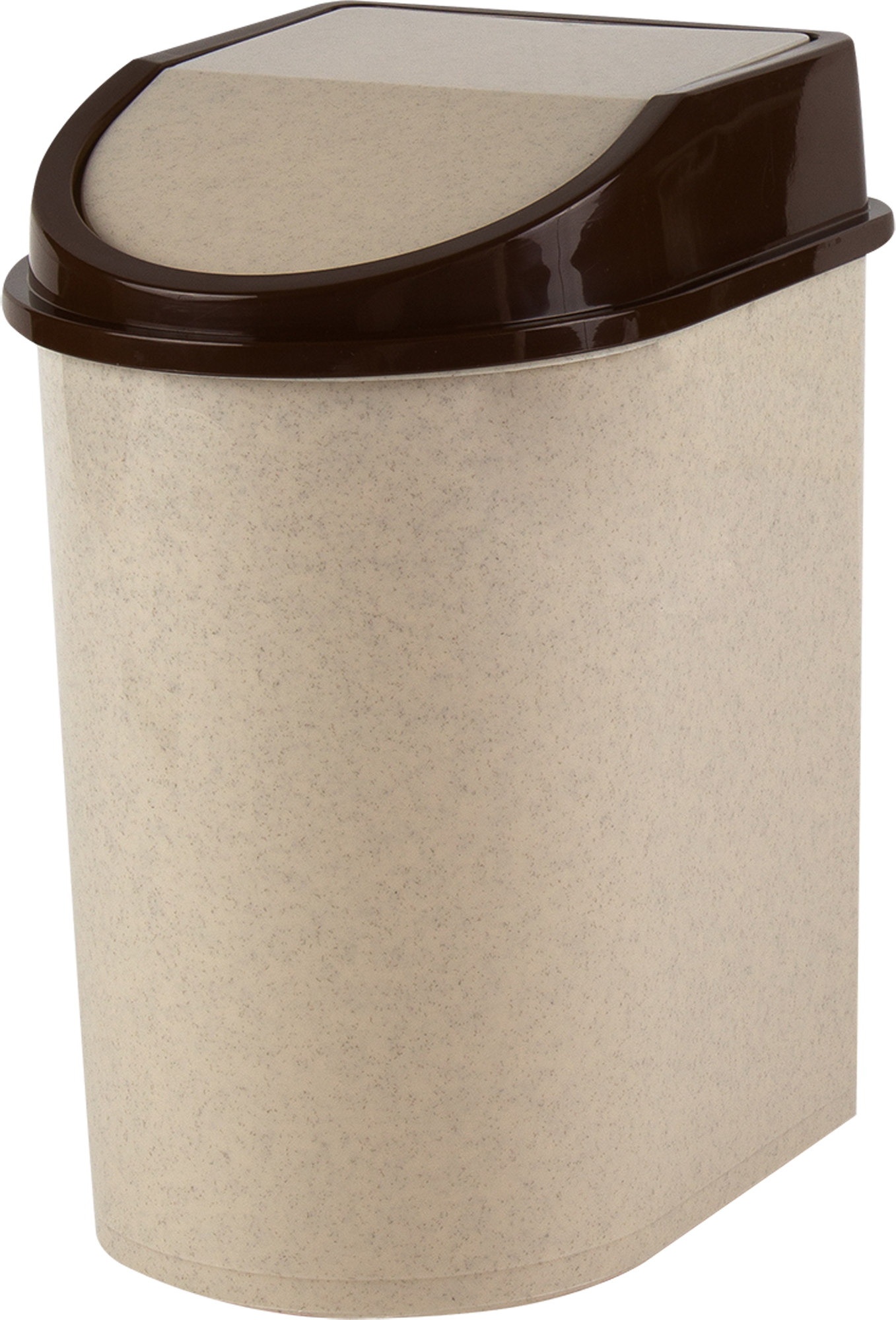 Изображение товара Бак для мусора Idea 5 л с крышкой бежевый пластиковый