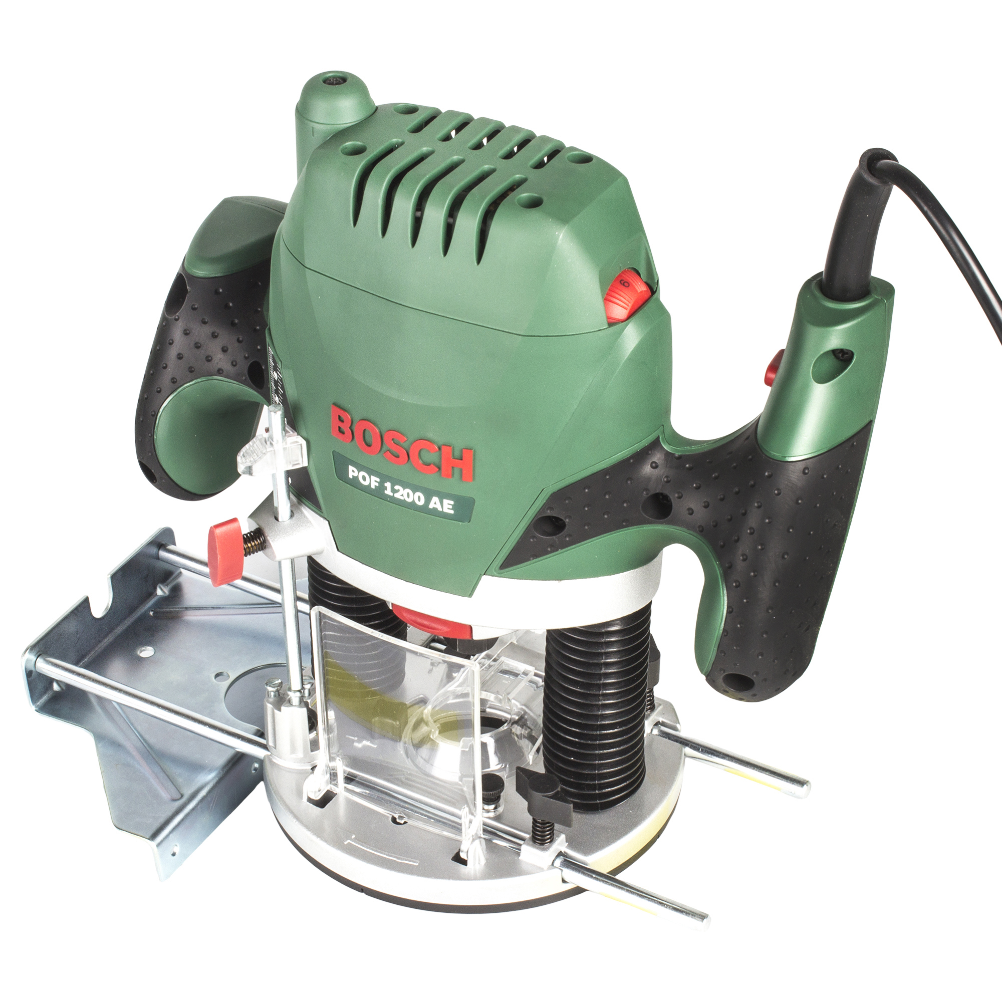 Изображение товара Фрезер сетевой универсальный Bosch POF 1200 AE 060326A100, 1200 Вт Изображение товара Фрезер сетевой универсальный Bosch POF 1200 AE 060326A100, 1200 Вт