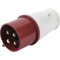 Изображение товара Вилка с заземлением IEK 380 В 32 A цвет красный