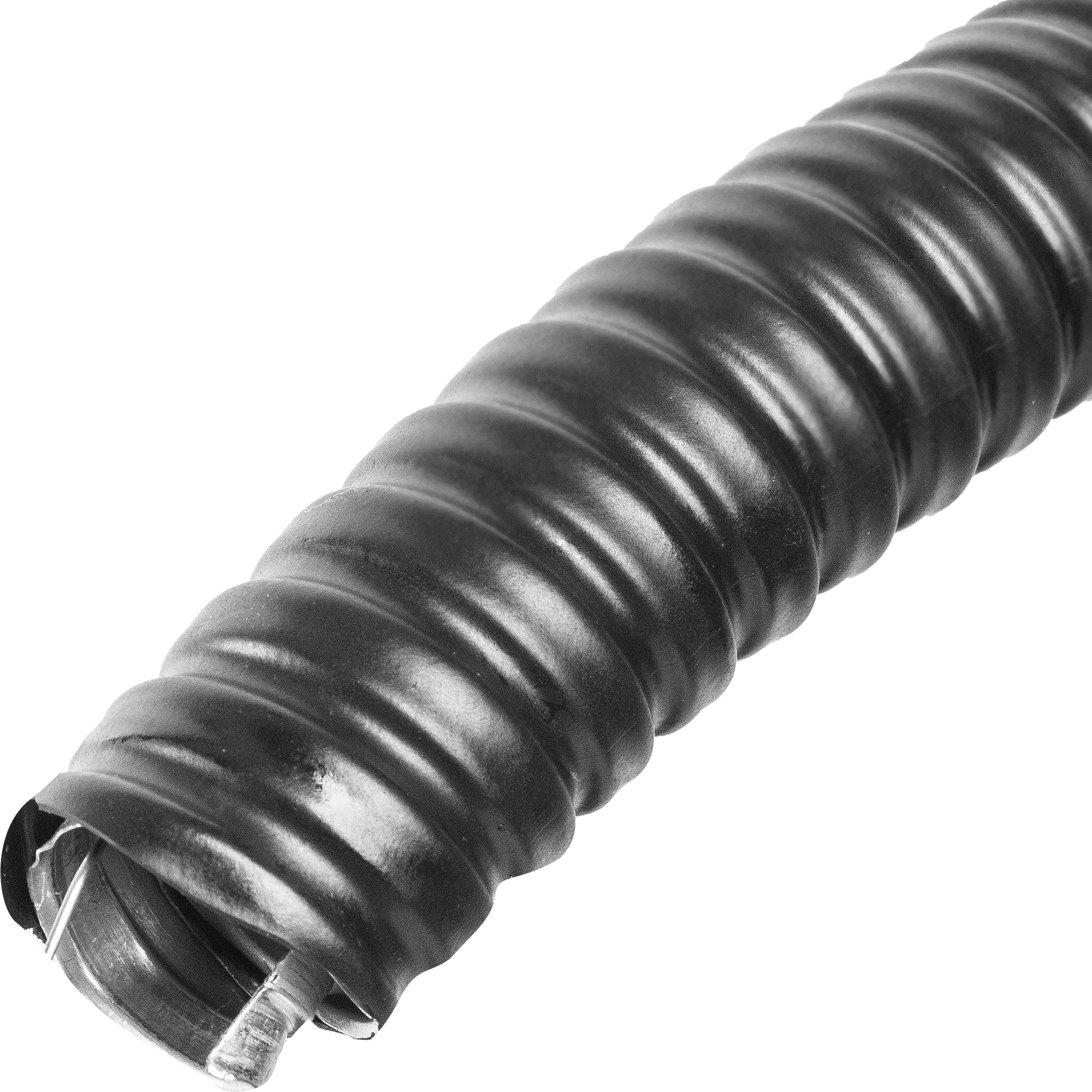 Металлорукав IEK РЗ-ЦП D20 мм 15 м в ПВХ изоляции цвет черный