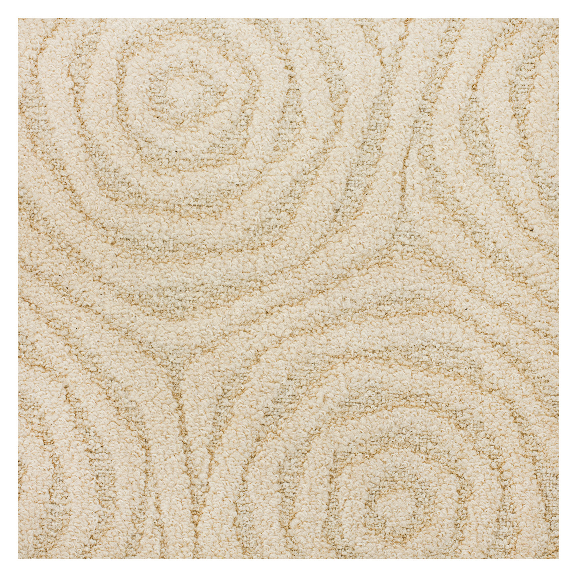 Изображение товара Ковровое покрытие «Нева Тафт Вереск 106» войлок 3.5 м цвет бежевый