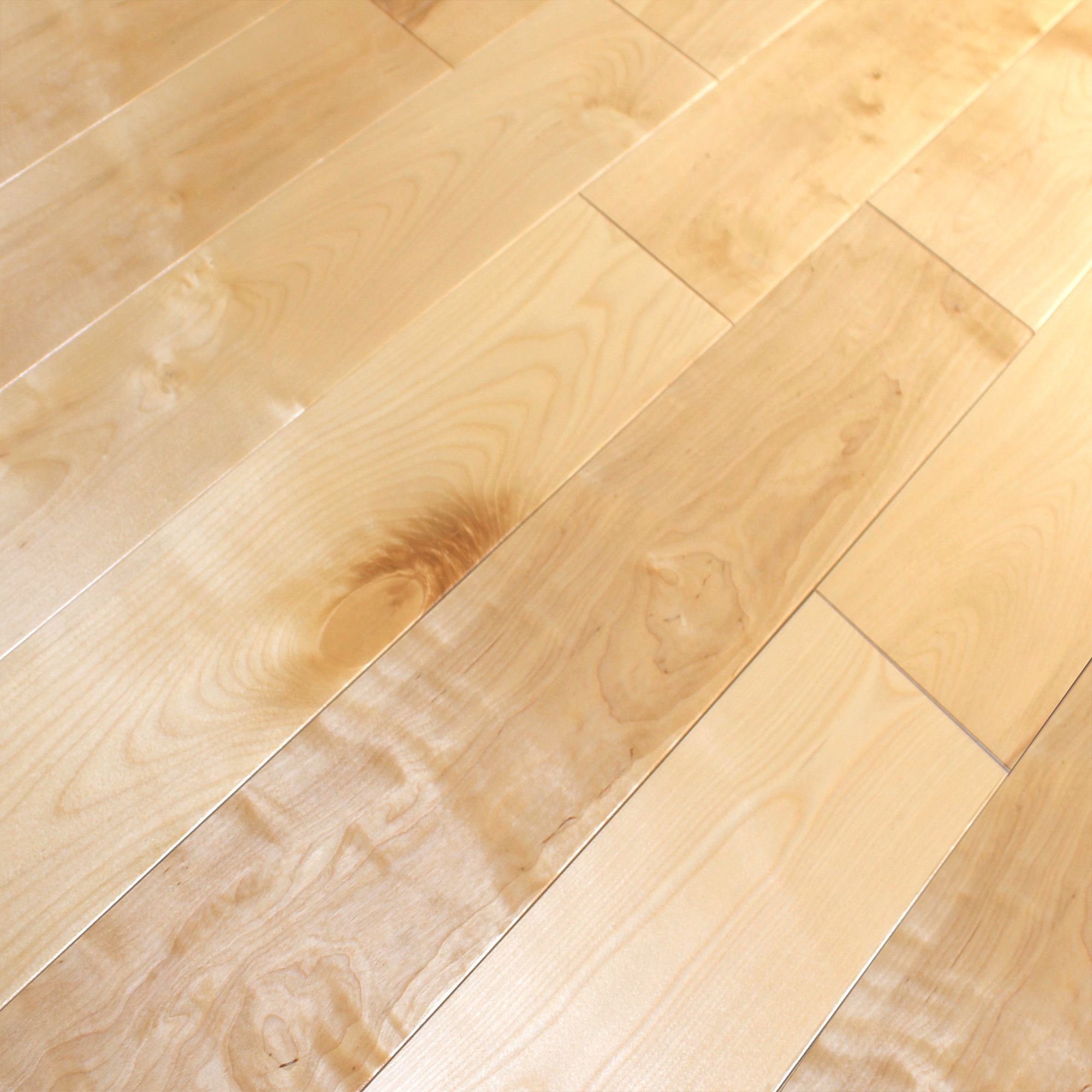 Изображение товара Массивная доска из берёзы натуральная PP 1,474 м2 для пола