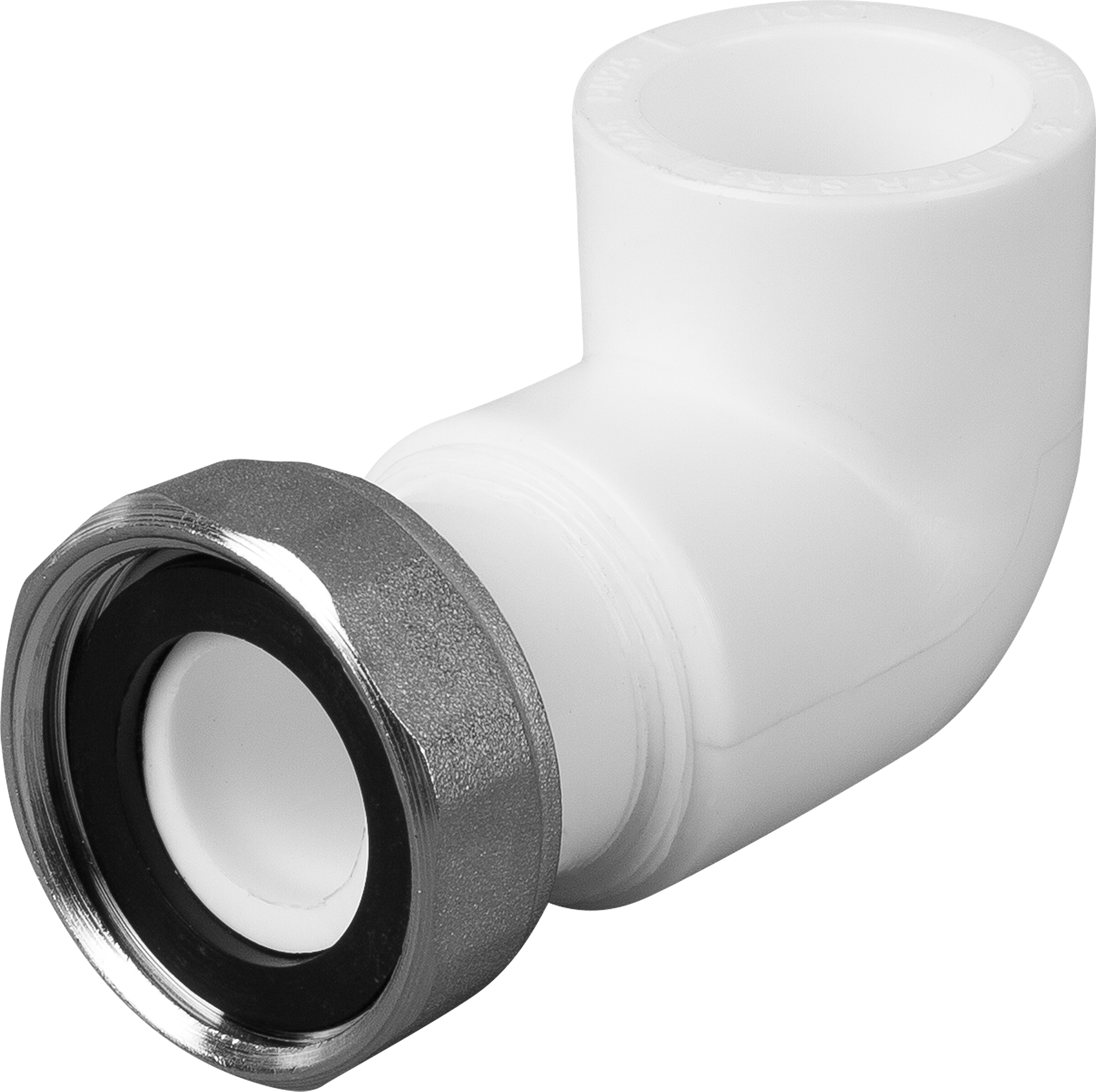 Изображение товара Угол комбинированный 90° РВК 3 1x25 мм ВР полипропилен монтажный соединитель