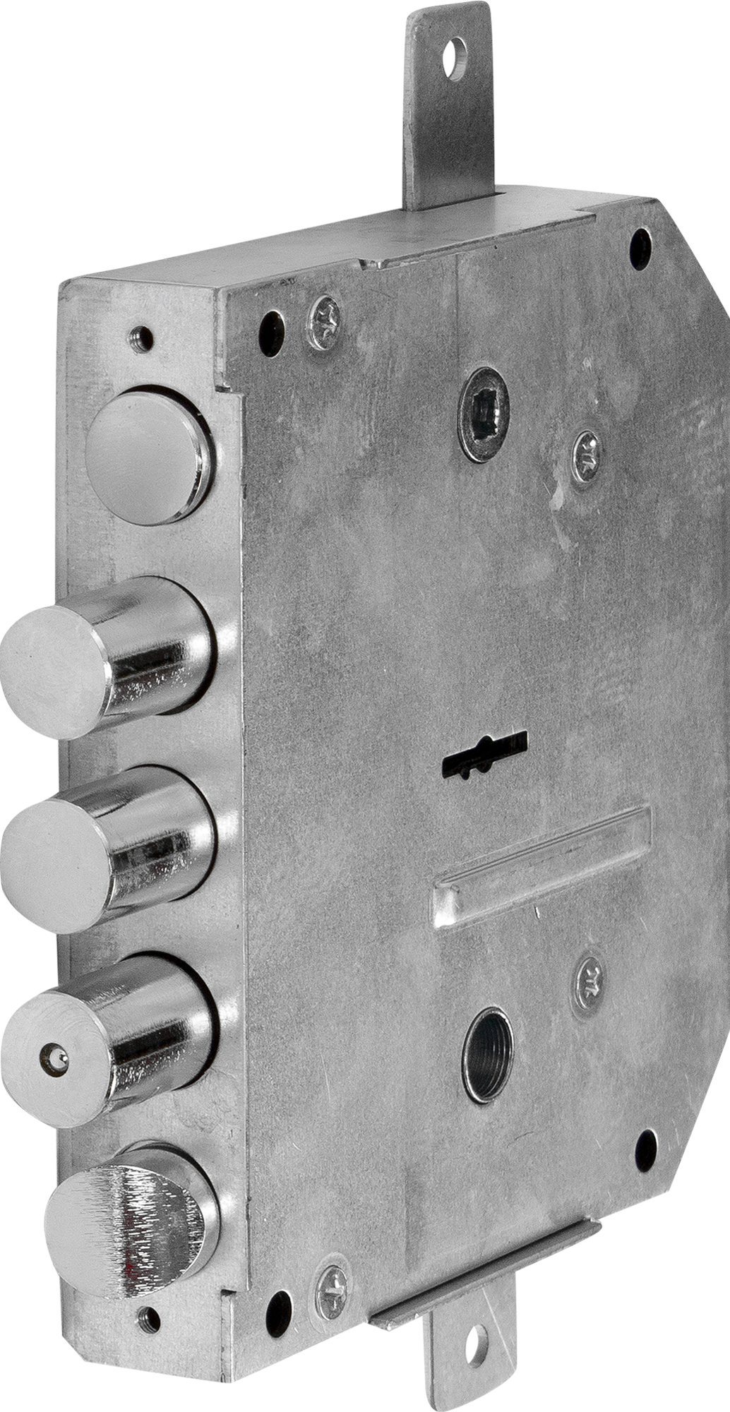 Замок врезной Border 77404-ЗВ9-6, цвет хром