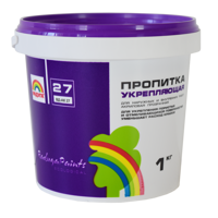 Изображение товара Грунтовка укрепляющая Радуга-27 1 кг прозрачная
