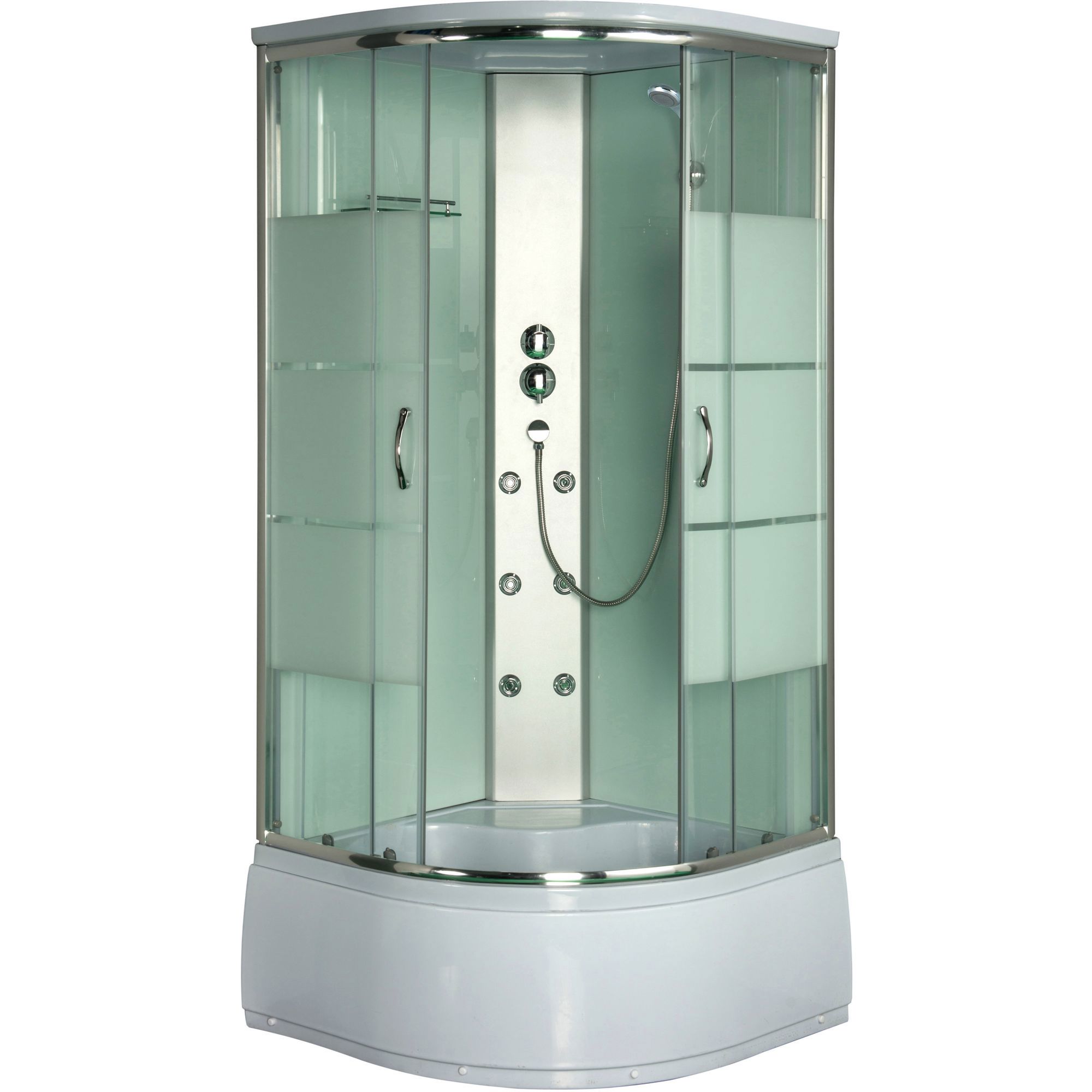 Изображение товара Душевая кабина Sensea Noa высокий поддон 100х100 см