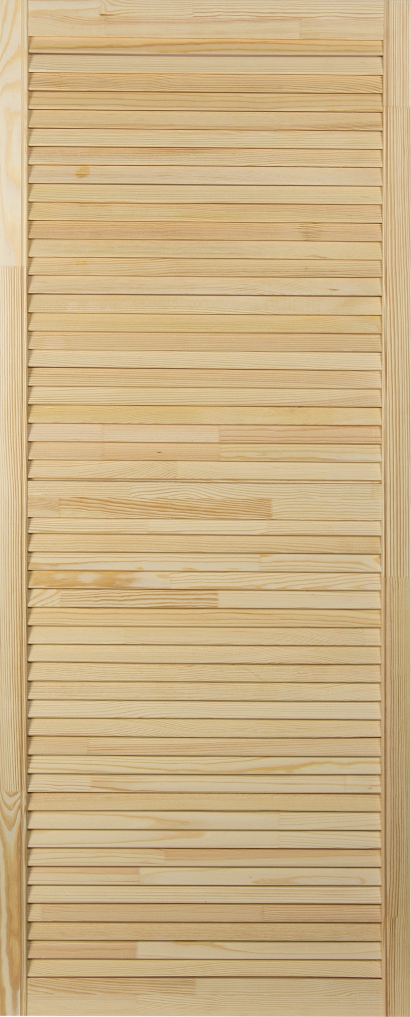 Дверка жалюзийная 1505x594x20 мм хвоя сорт А