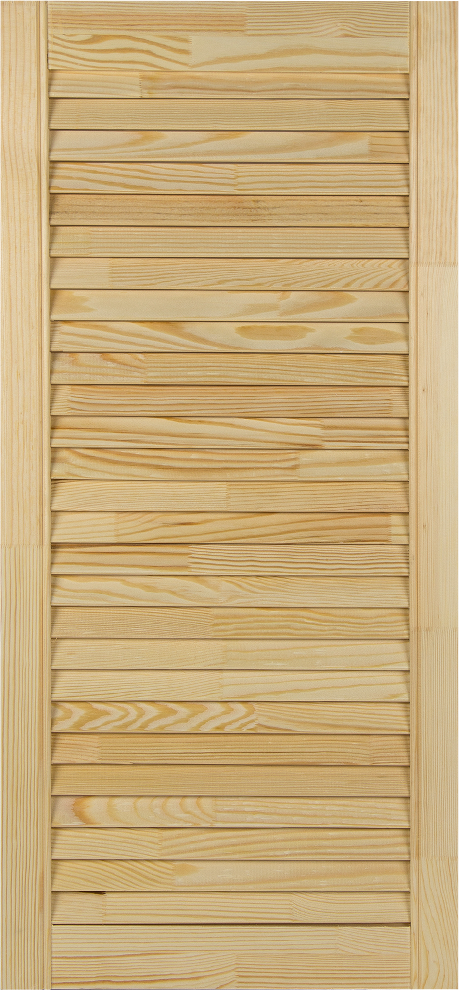 Дверка жалюзийная 850x394x20 мм хвоя сорт А