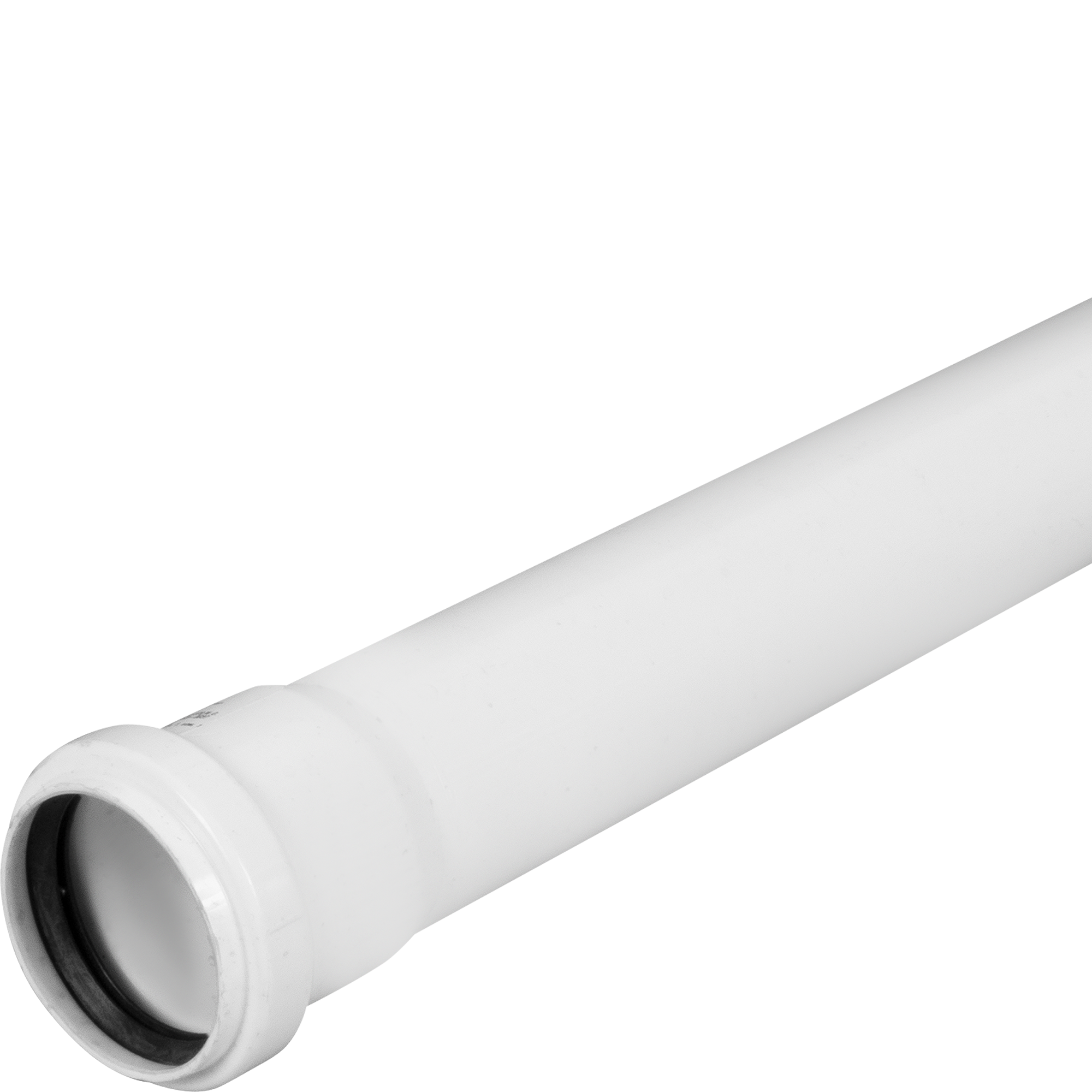 Изображение товара Труба для внутренней канализации малошумная Equation 50x1.8 мм 1 м полипропилен ST500049WEQ